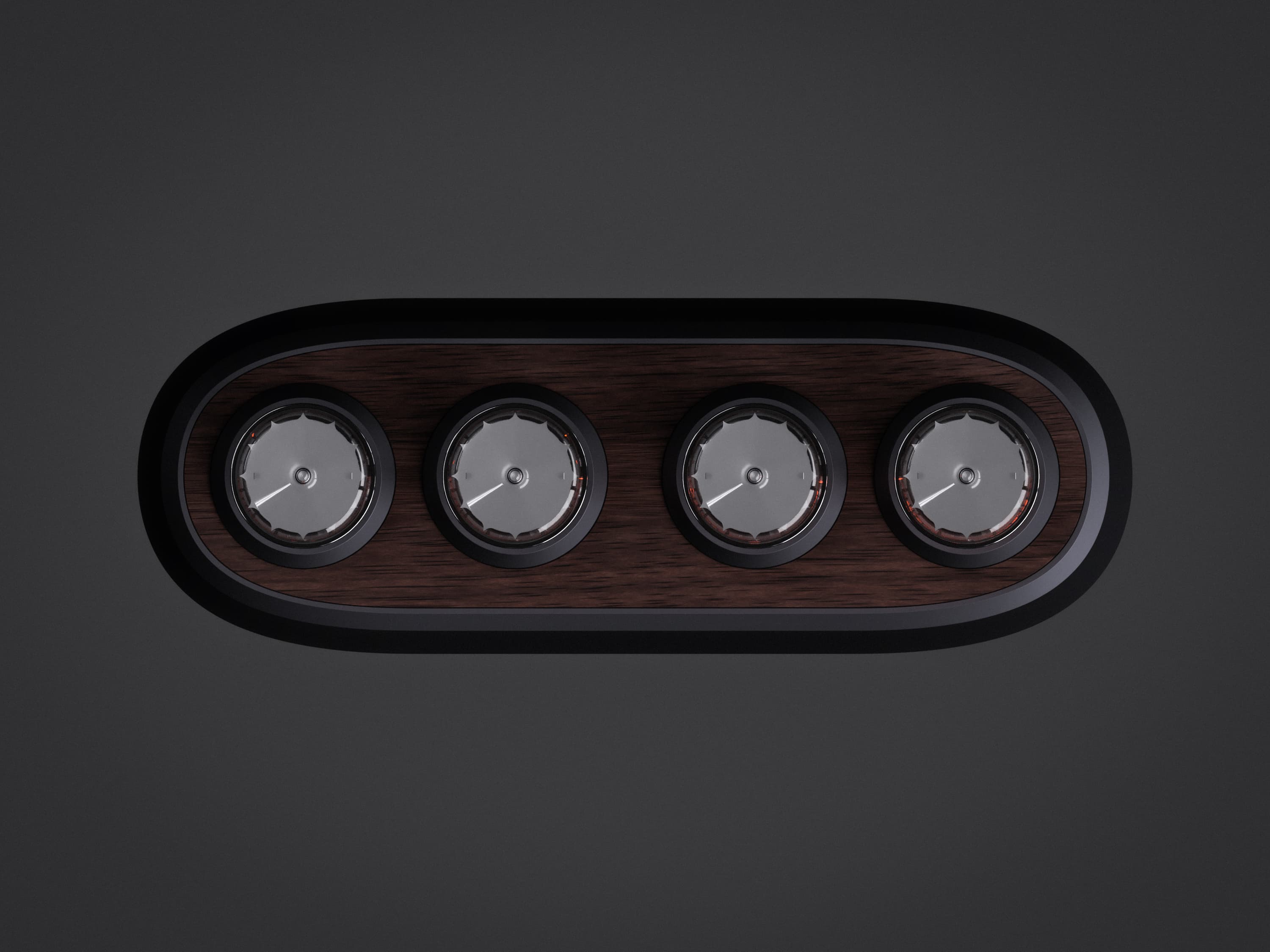 Nix Nixie clock render