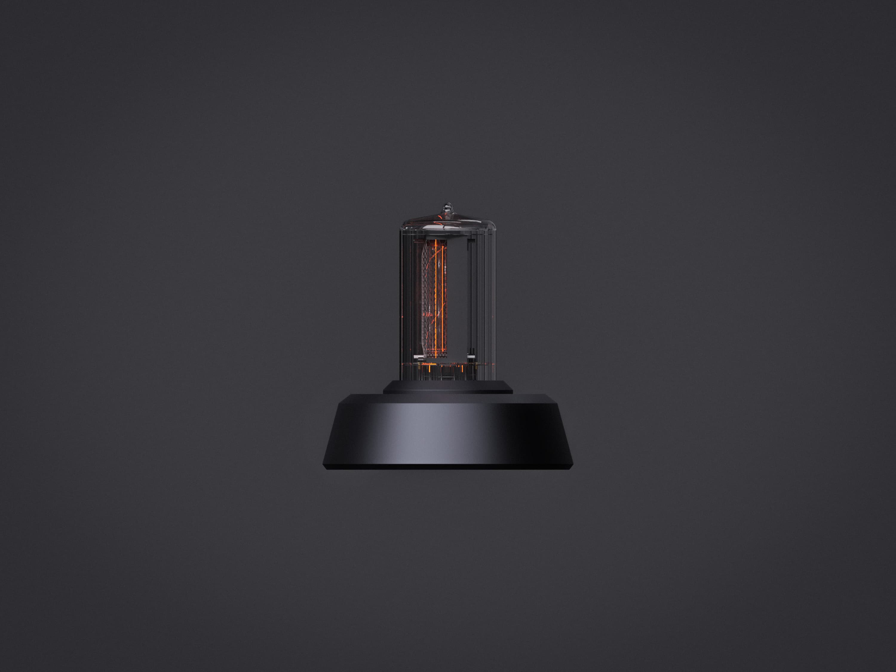 Nix Nixie clock render