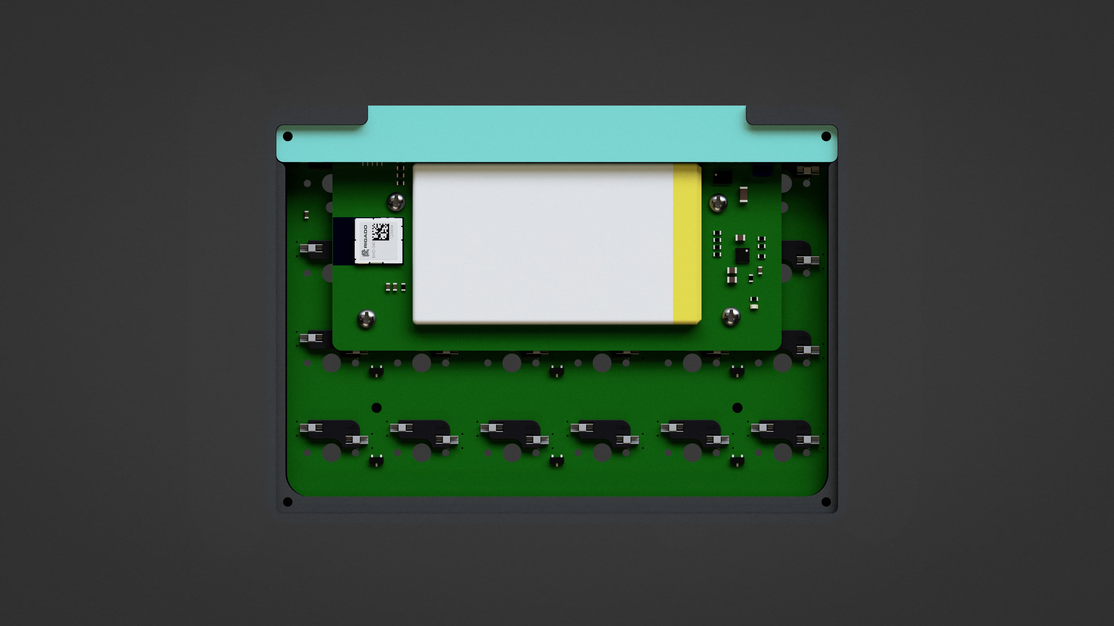Render of the Equinox keyboard