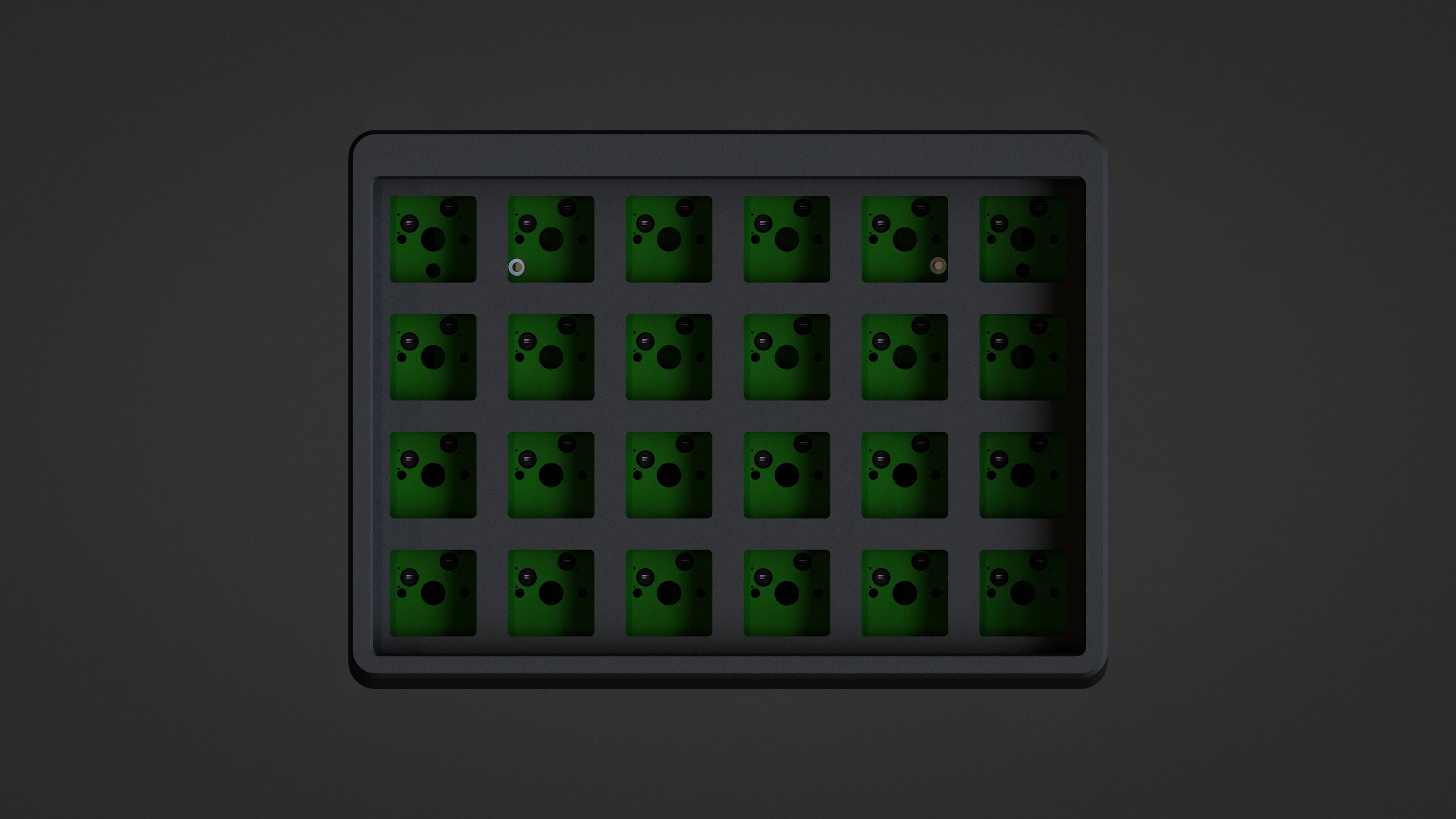 Render of the Equinox keyboard
