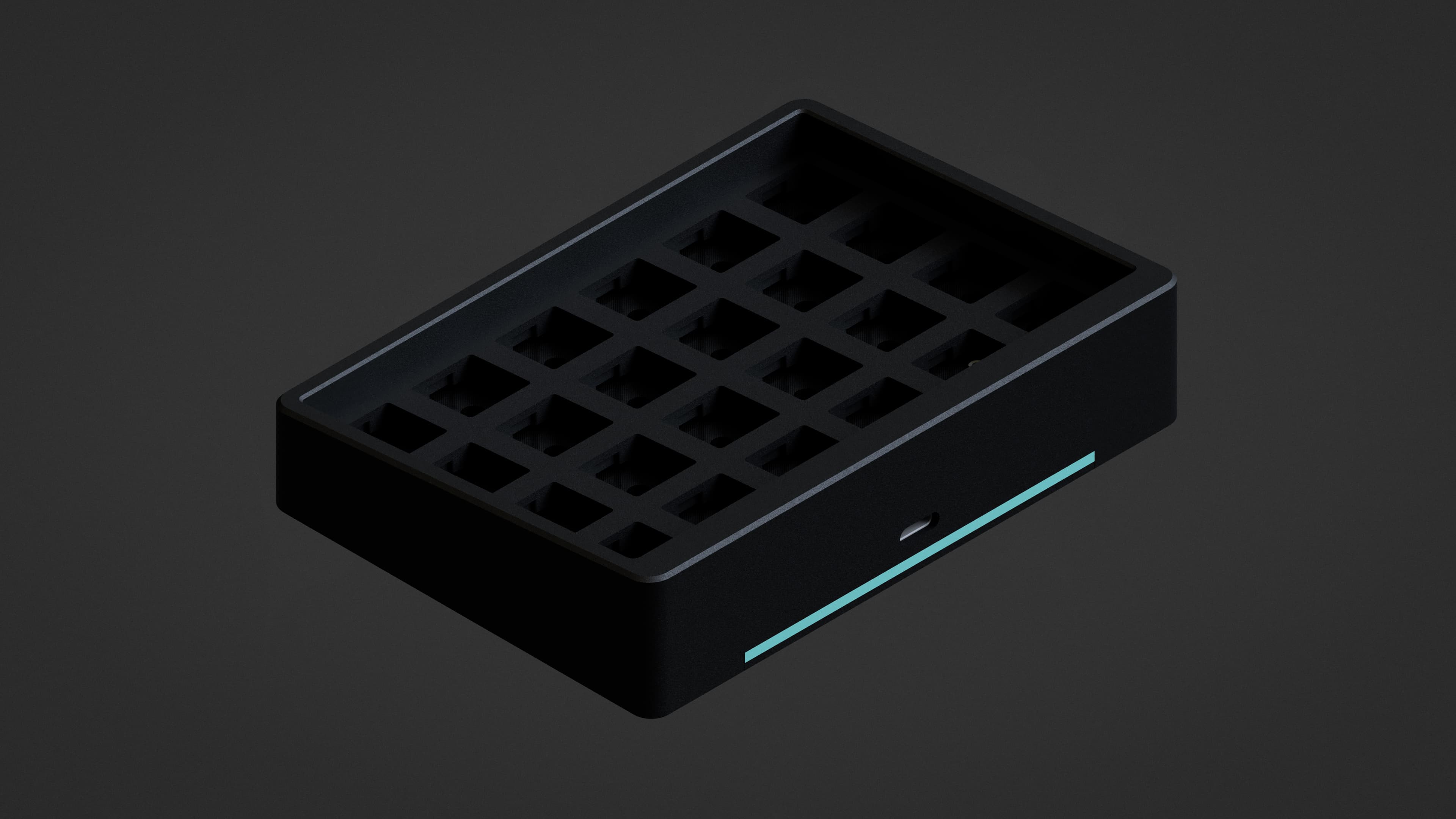 Render of the Equinox keyboard
