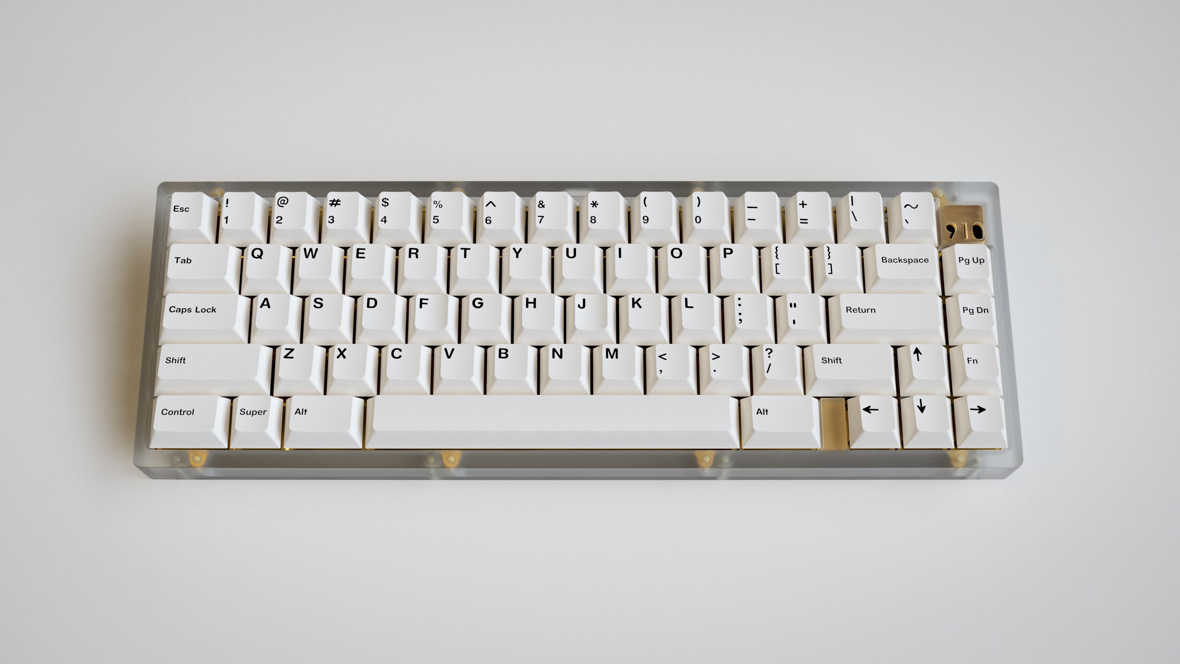 GMK Minimal on the 910 keyboard