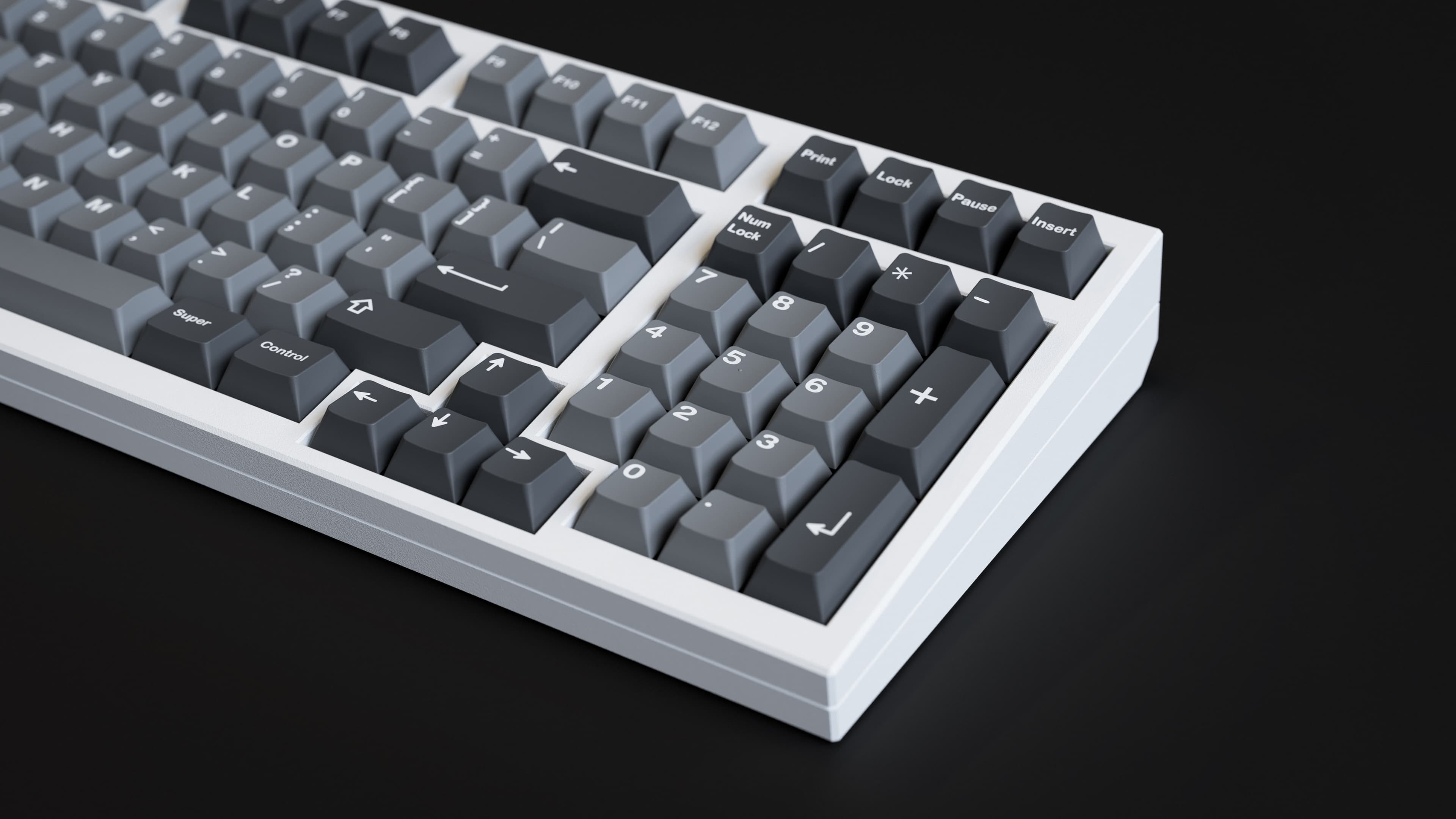 GMK Modern Dolch on the 980 keyboard macro view