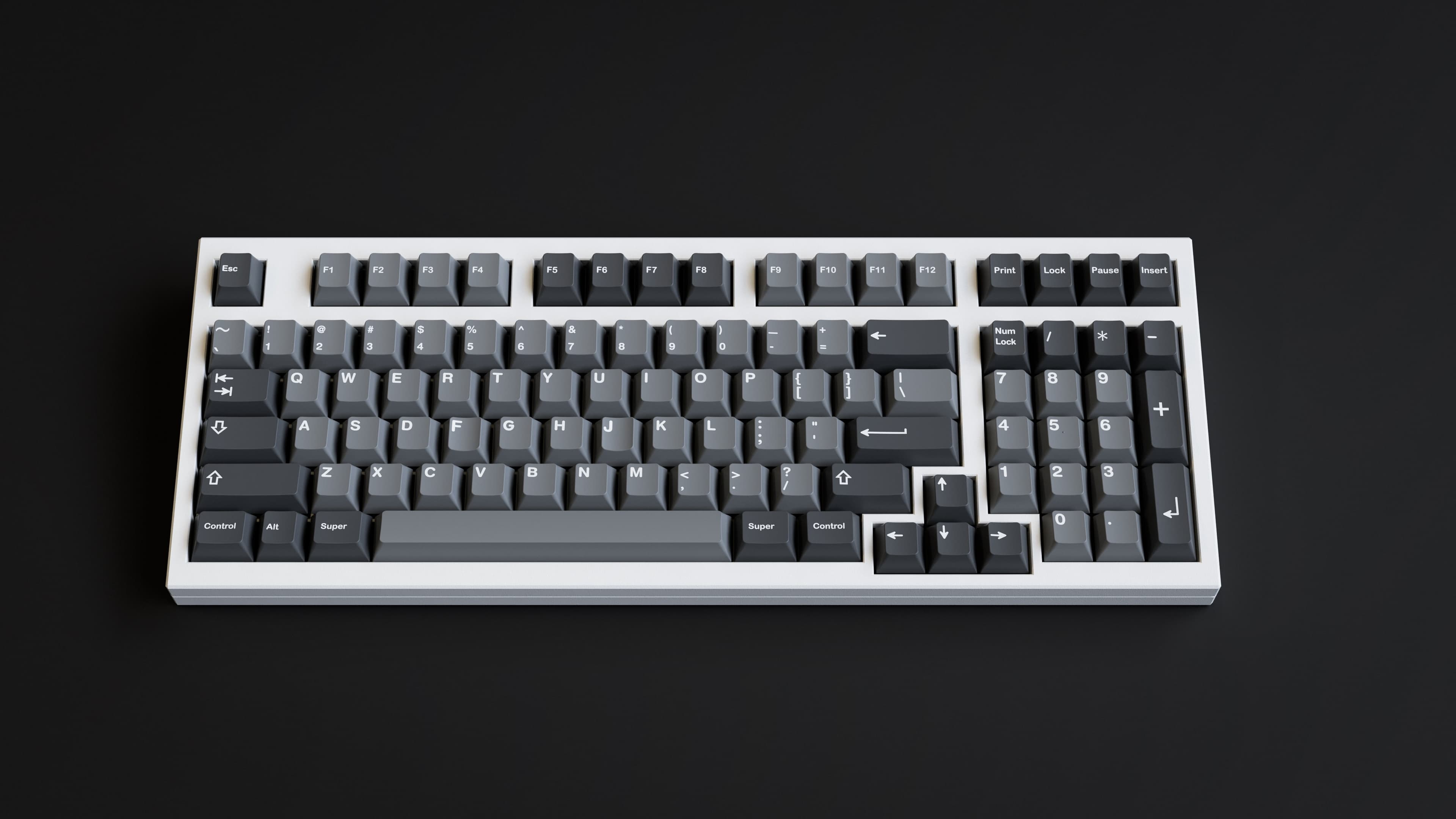 GMK Modern Dolch on the 980 keyboard