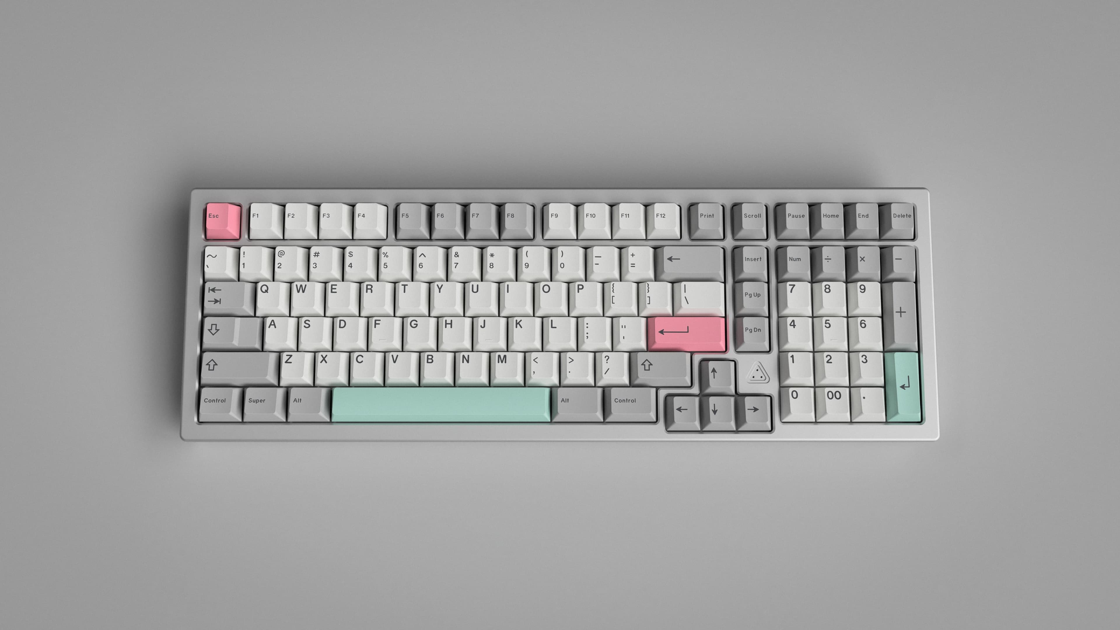 GMK Modern Dolch Light on the Austin keyboard