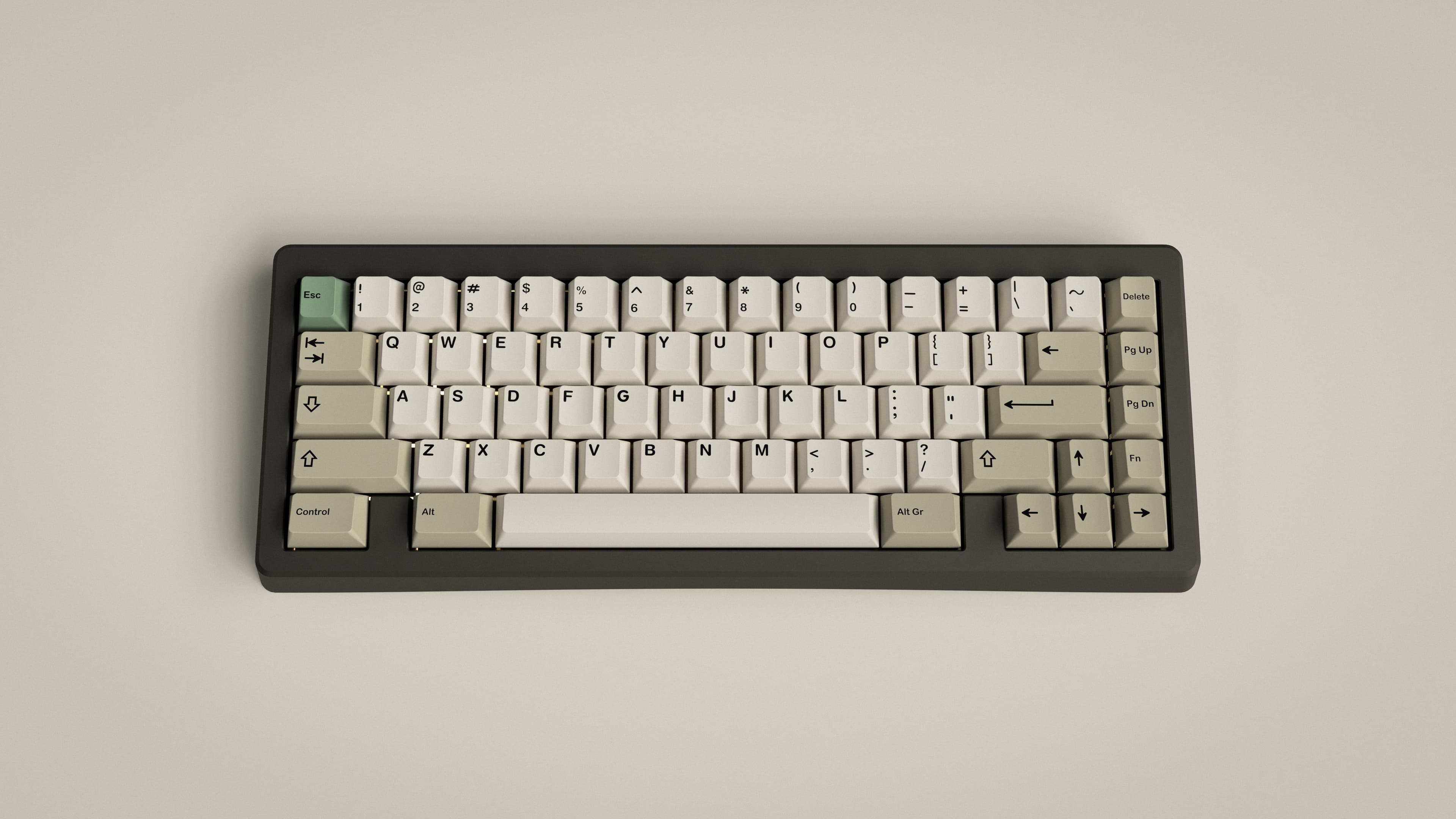 GMK 9009 R3 on the Bauer keyboard
