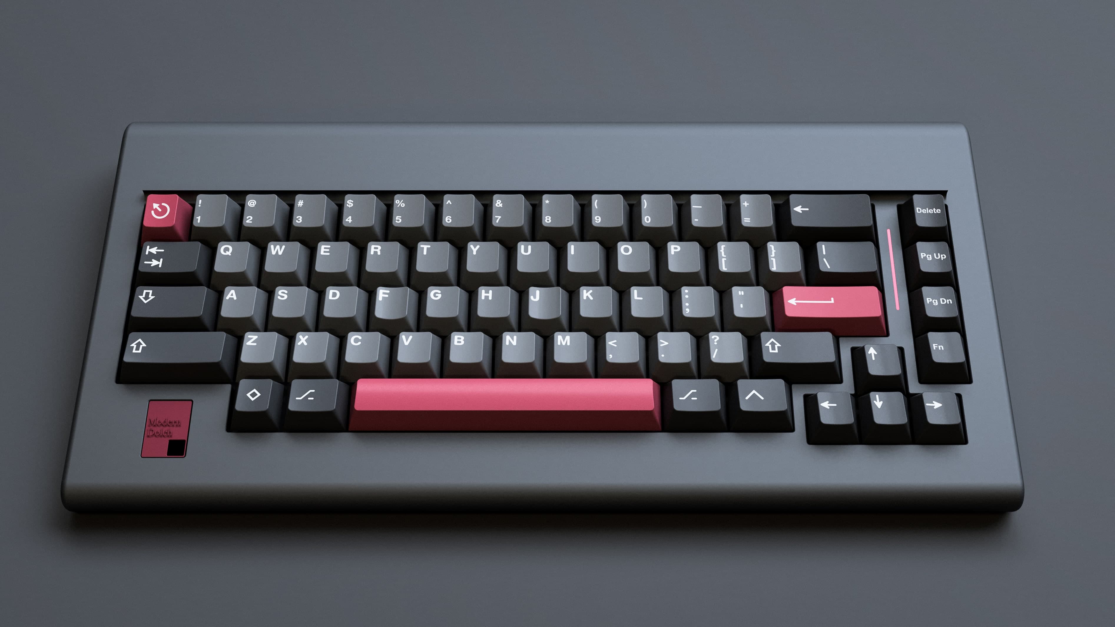 GMK Modern Dolch on the CA66 keyboard