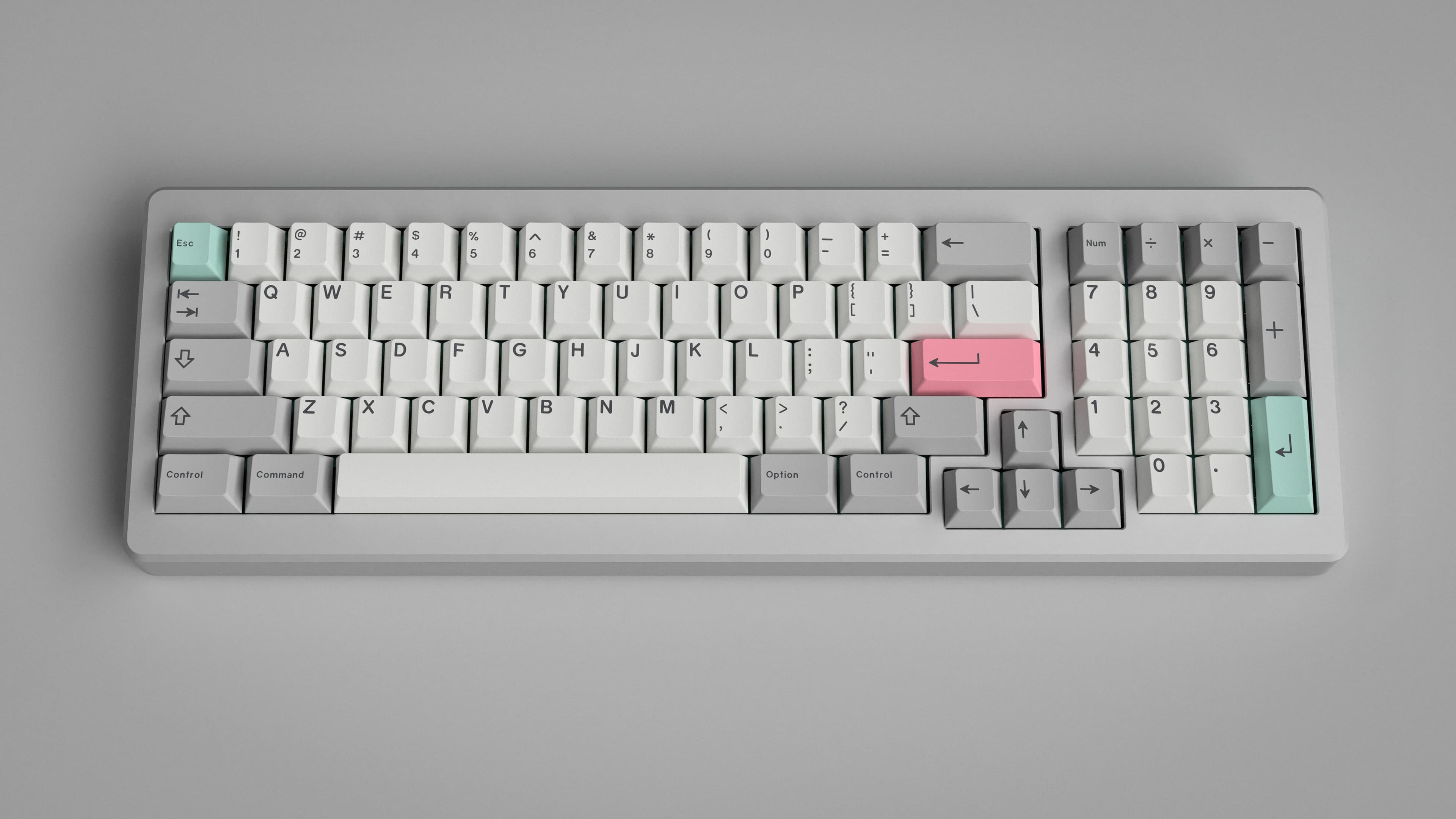 GMK Modern Dolch Light on the Dharma keyboard