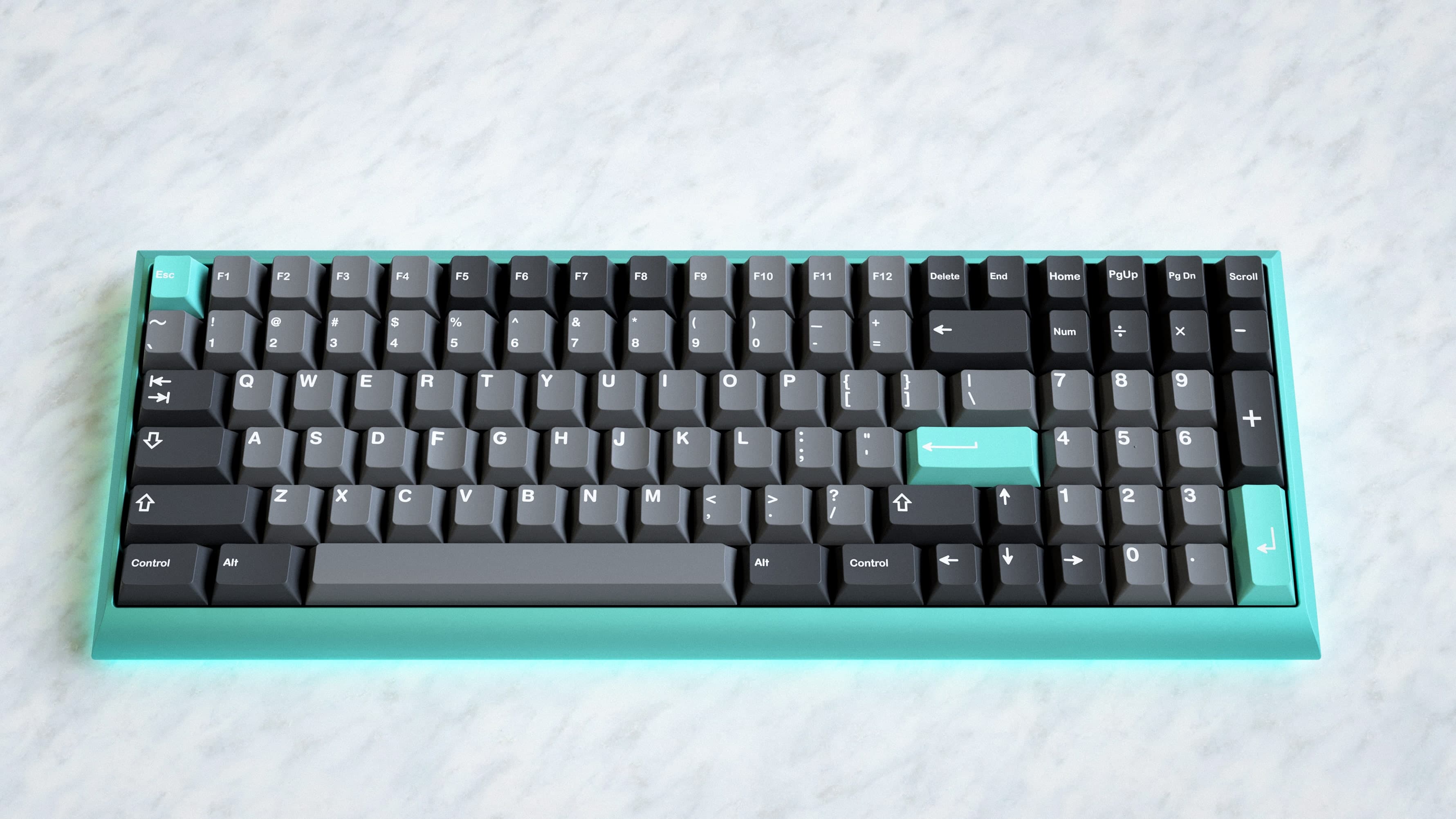 GMK Modern Dolch on the Espectro keyboard