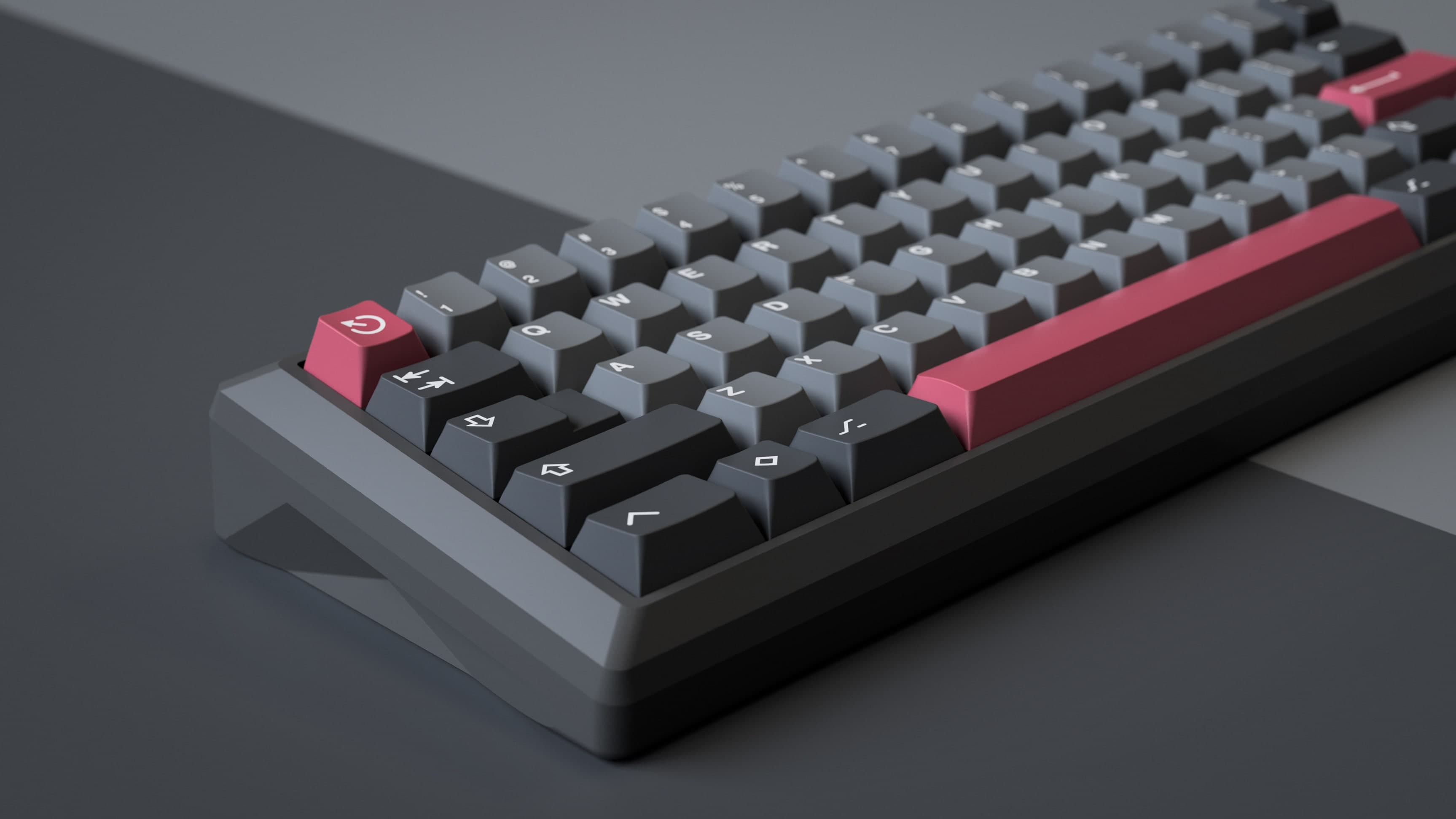GMK Modern Dolch on the Fusion keyboard
