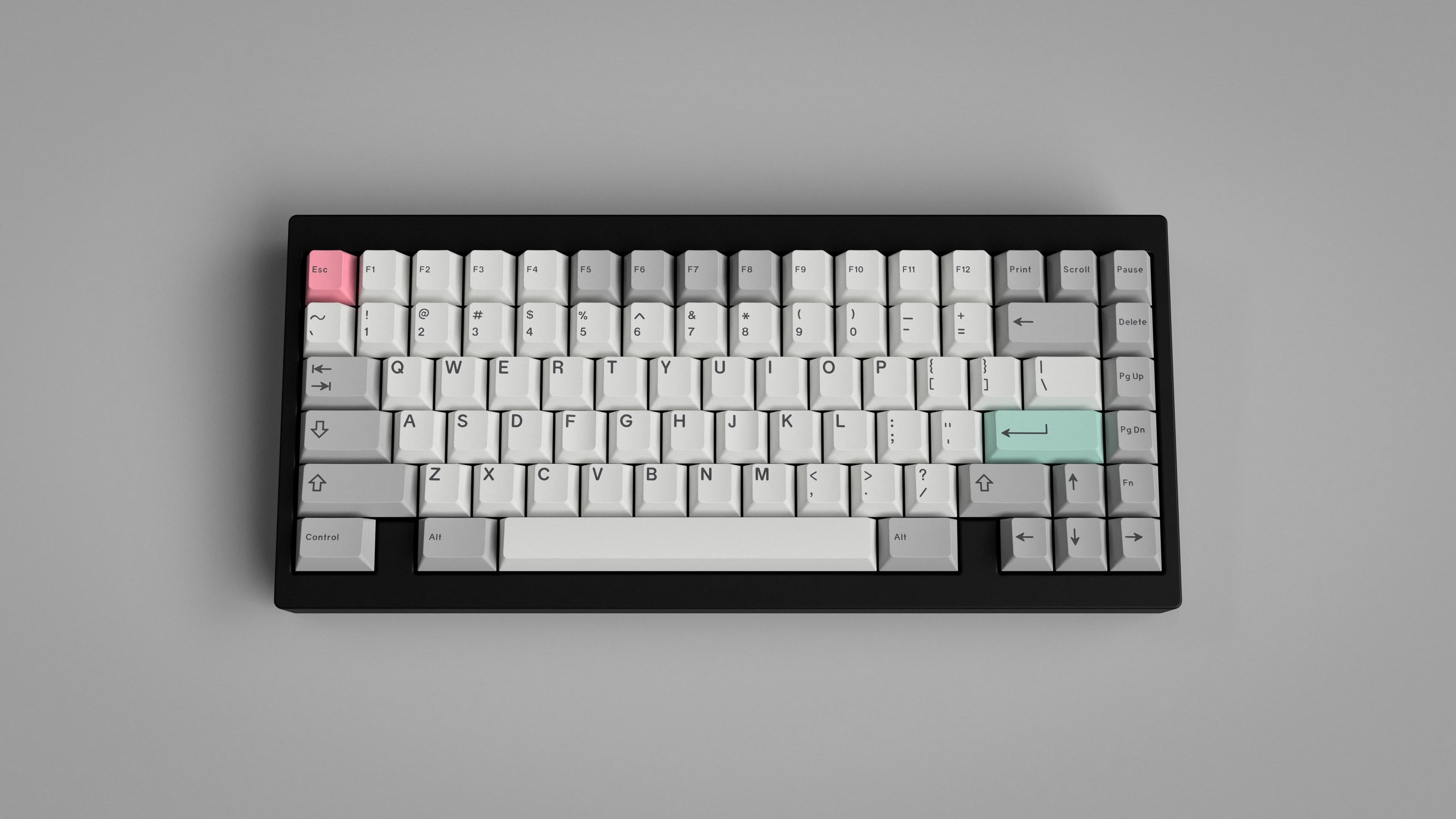 GMK Modern Dolch Light on the Godspeed keyboard