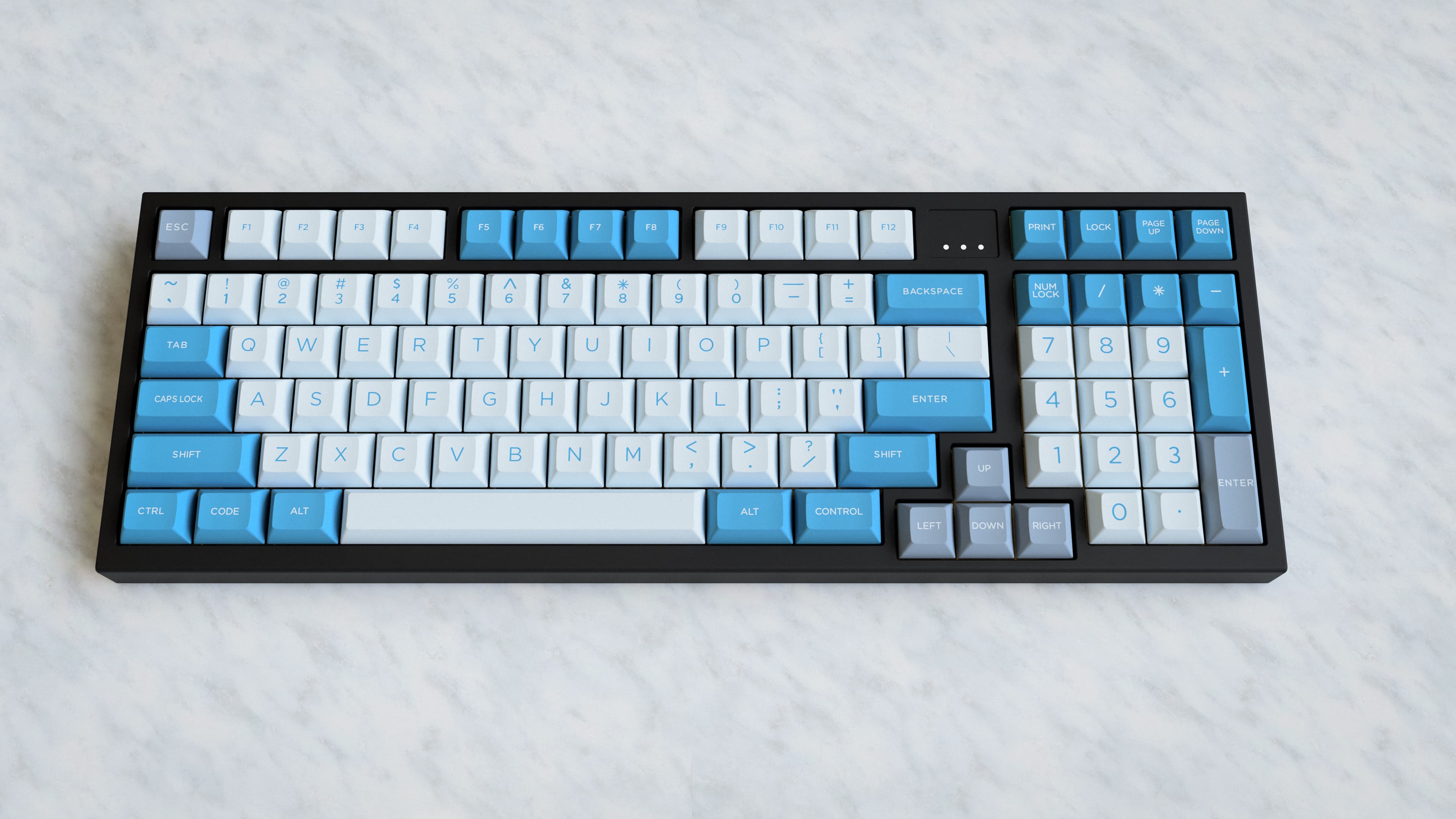 DSA Frost on the HBCP keyboard