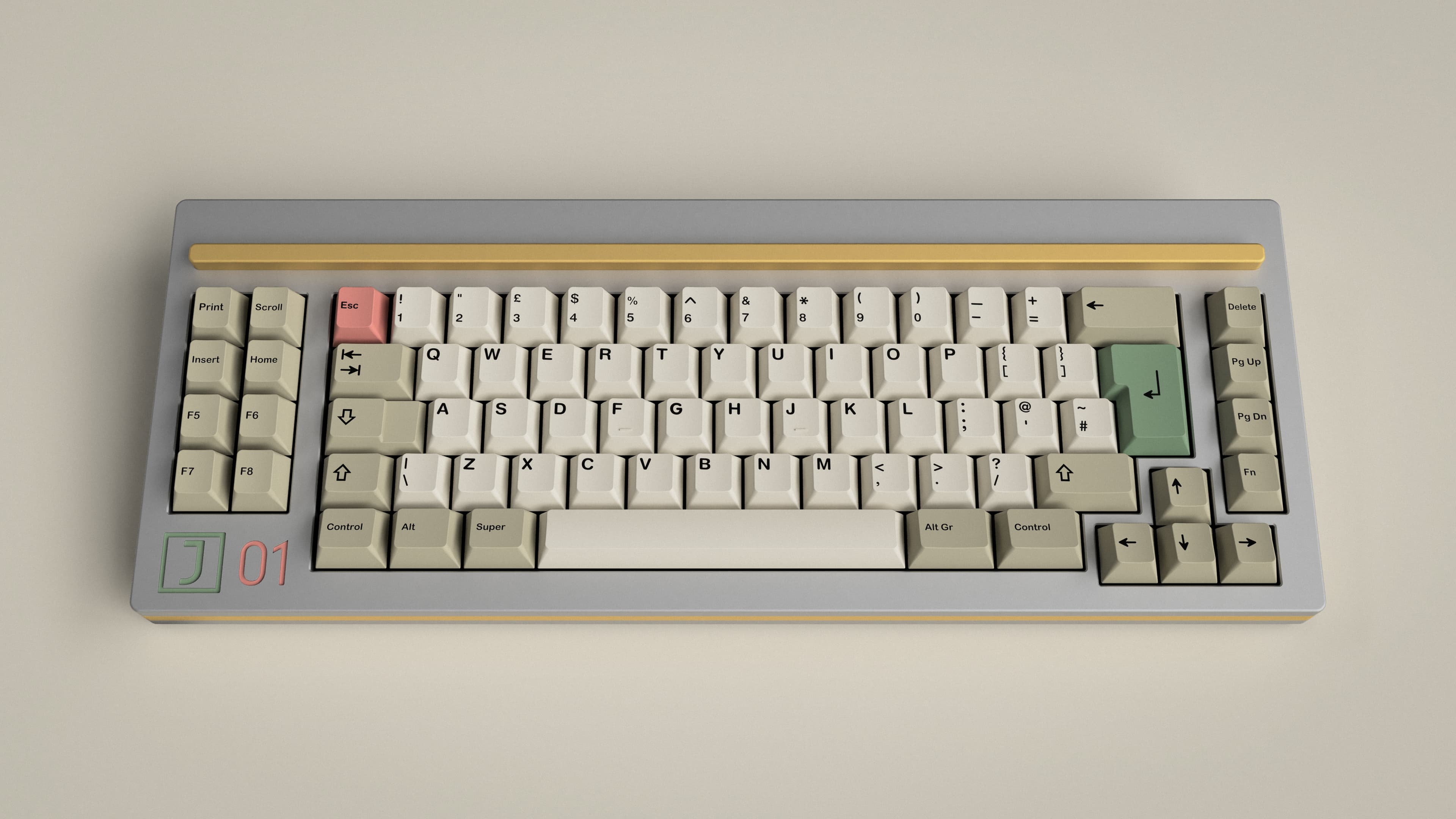 GMK 9009 R3 on the J01 keyboard