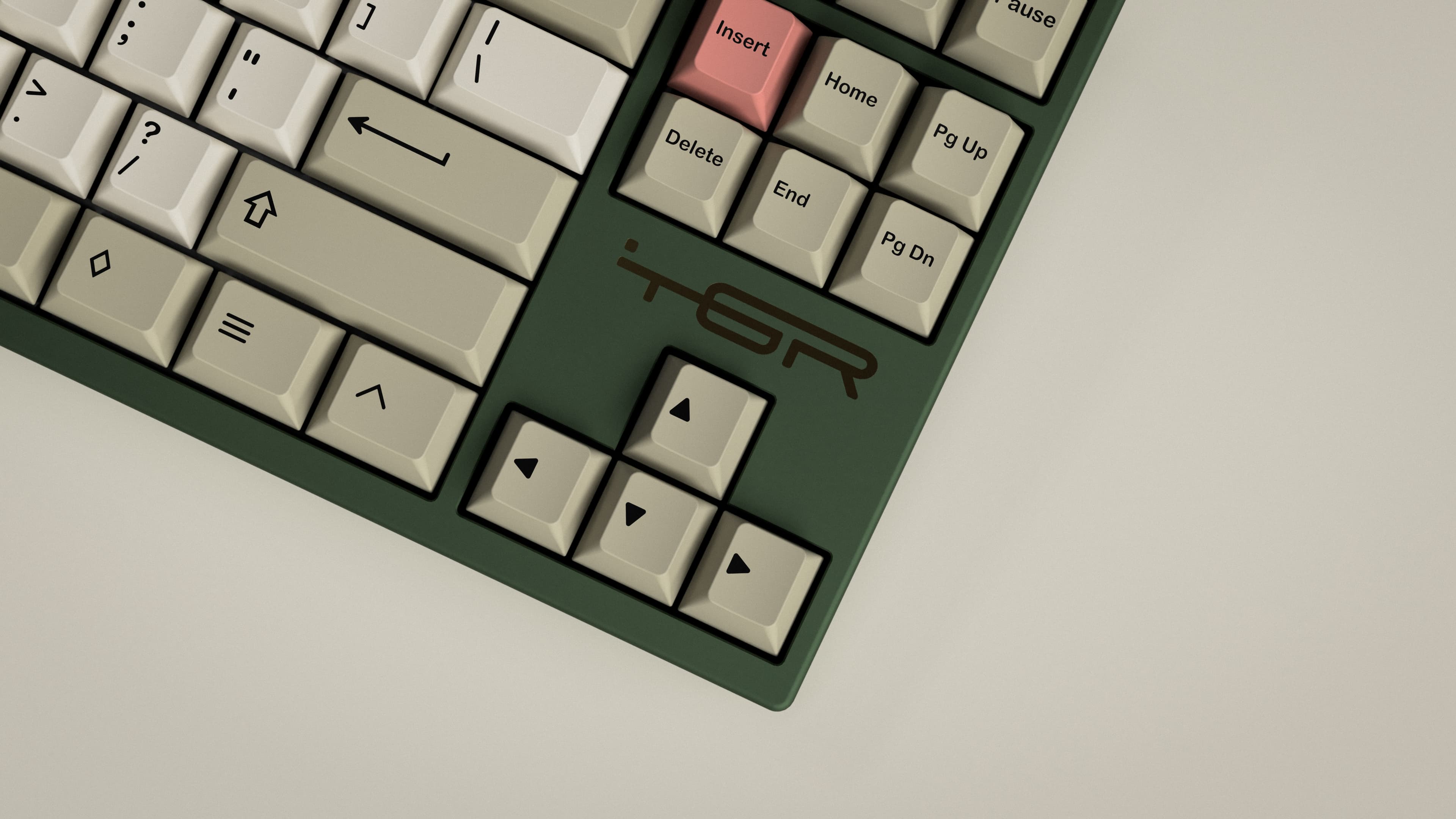 GMK 9009 R3 on the Jane keyboard close view