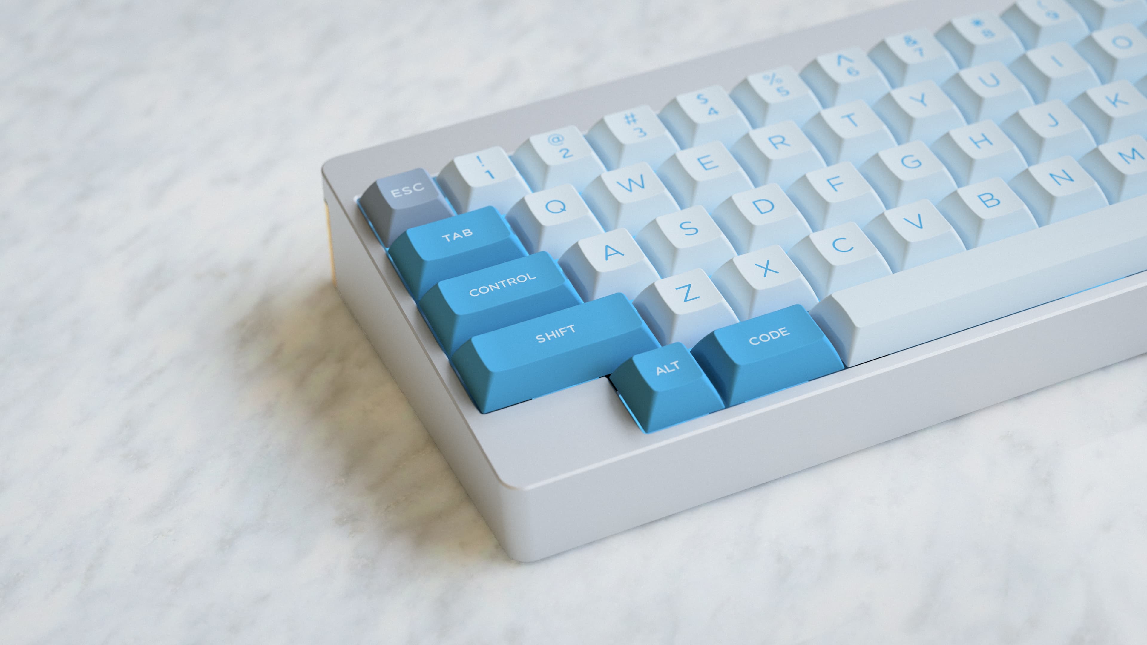 DSA Frost on the M60 keyboard