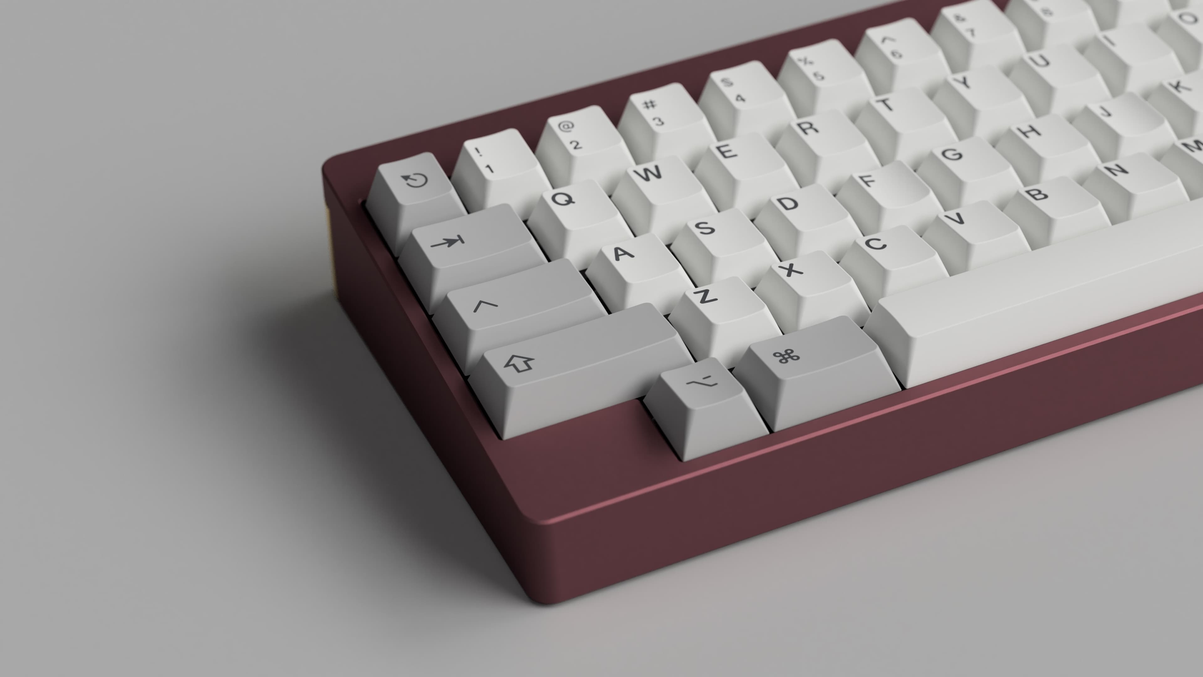 GMK Modern Dolch Light on the M60 keyboard