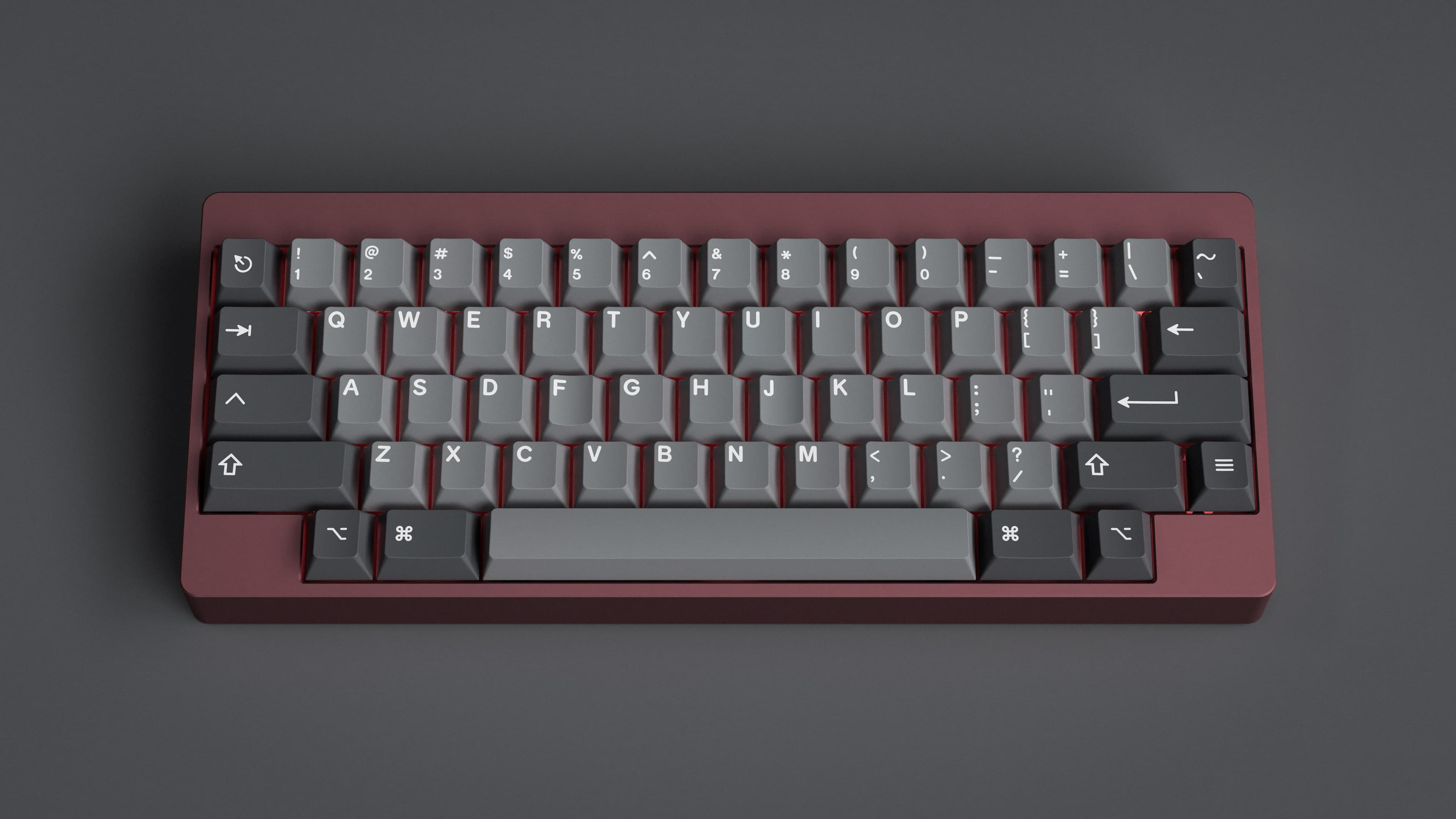 GMK Modern Dolch 2 on the M60 keyboard