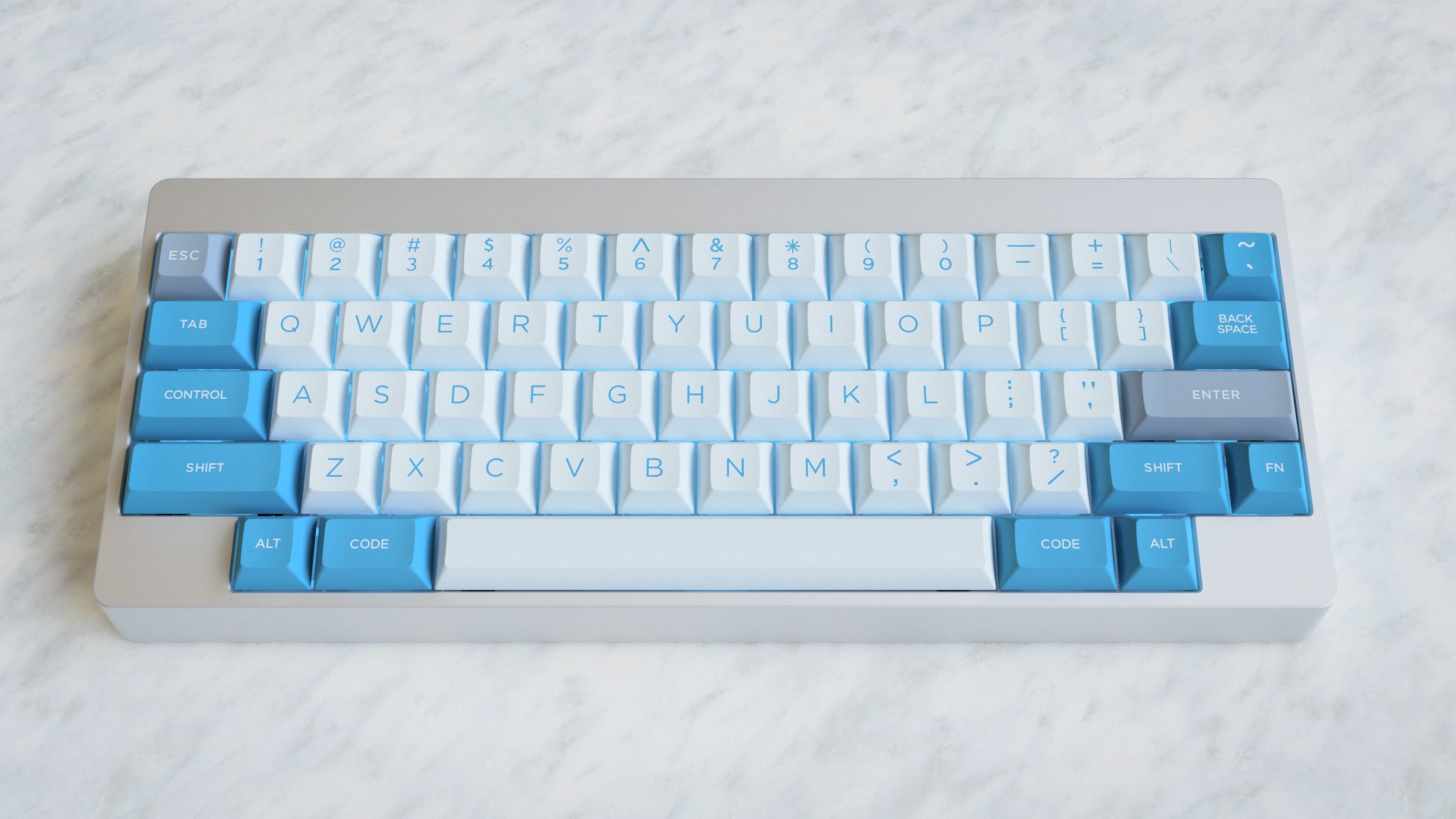 DSA Frost on the M60 keyboard