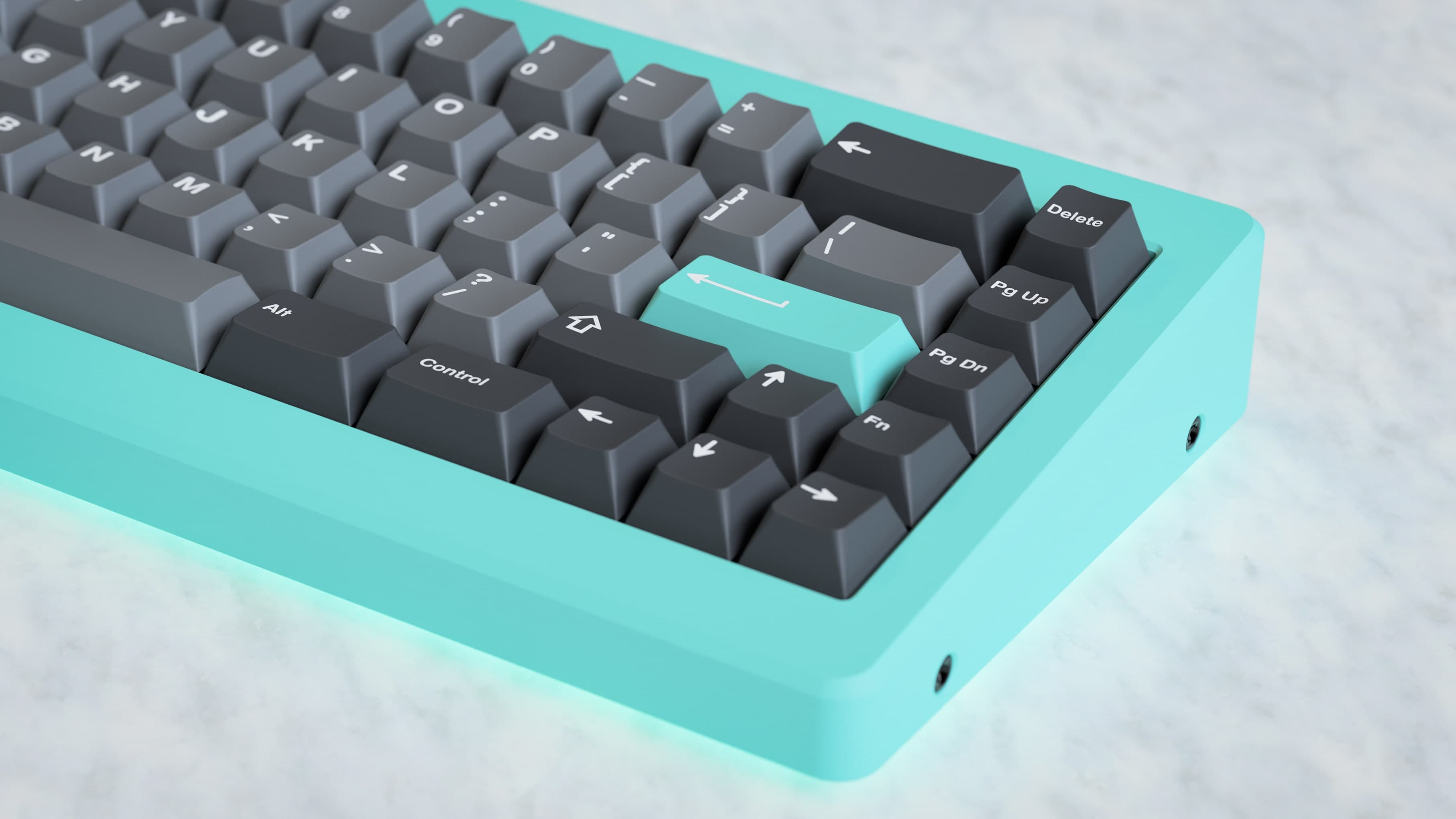 GMK Modern Dolch on the M65 keyboard enter view