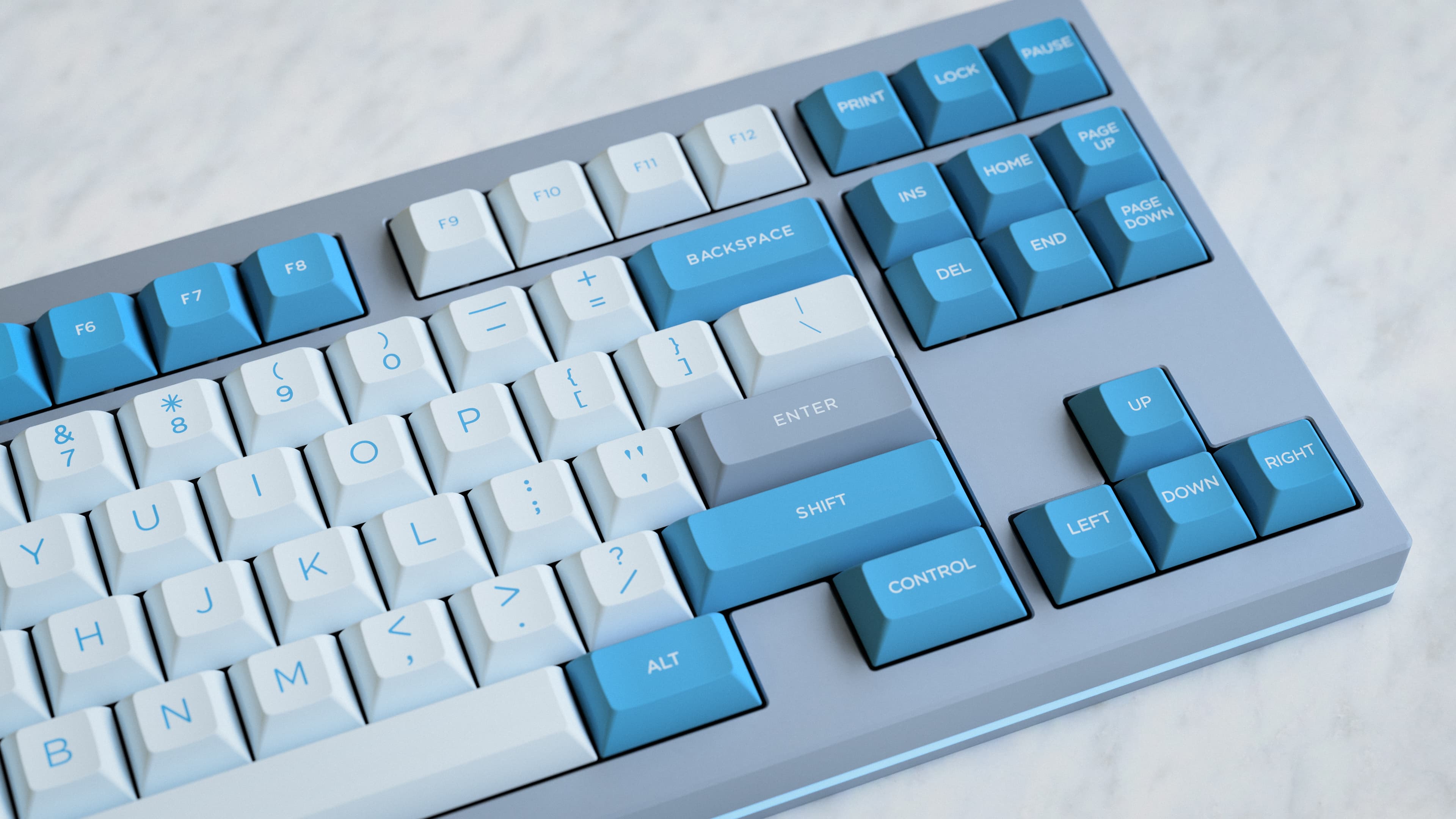 DSA Frost on the Mech27 keyboard