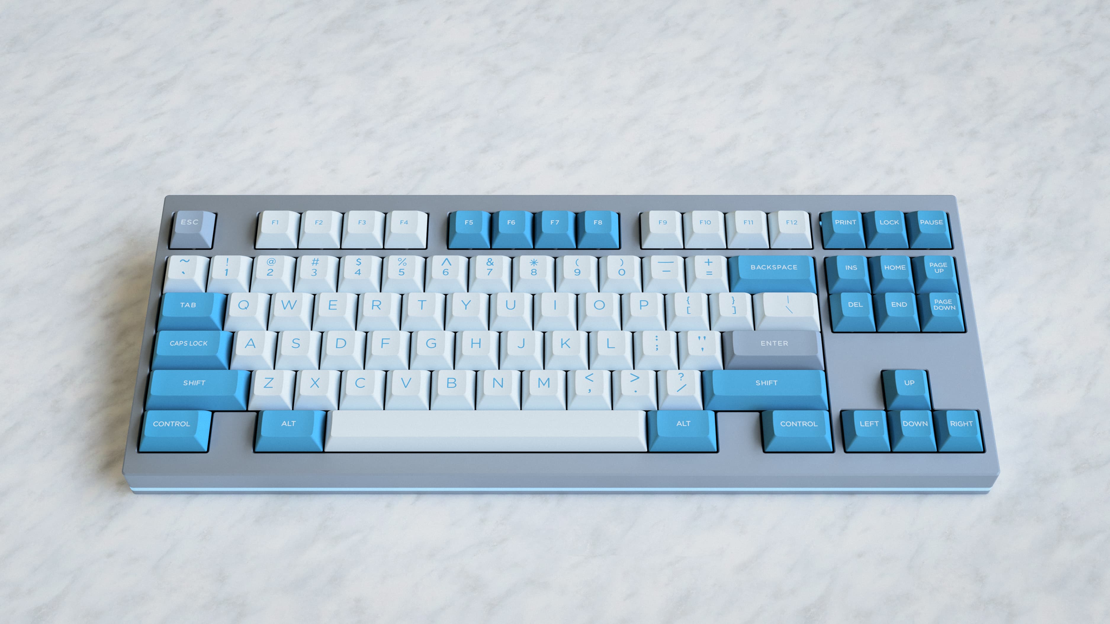 DSA Frost on the Mech27 keyboard