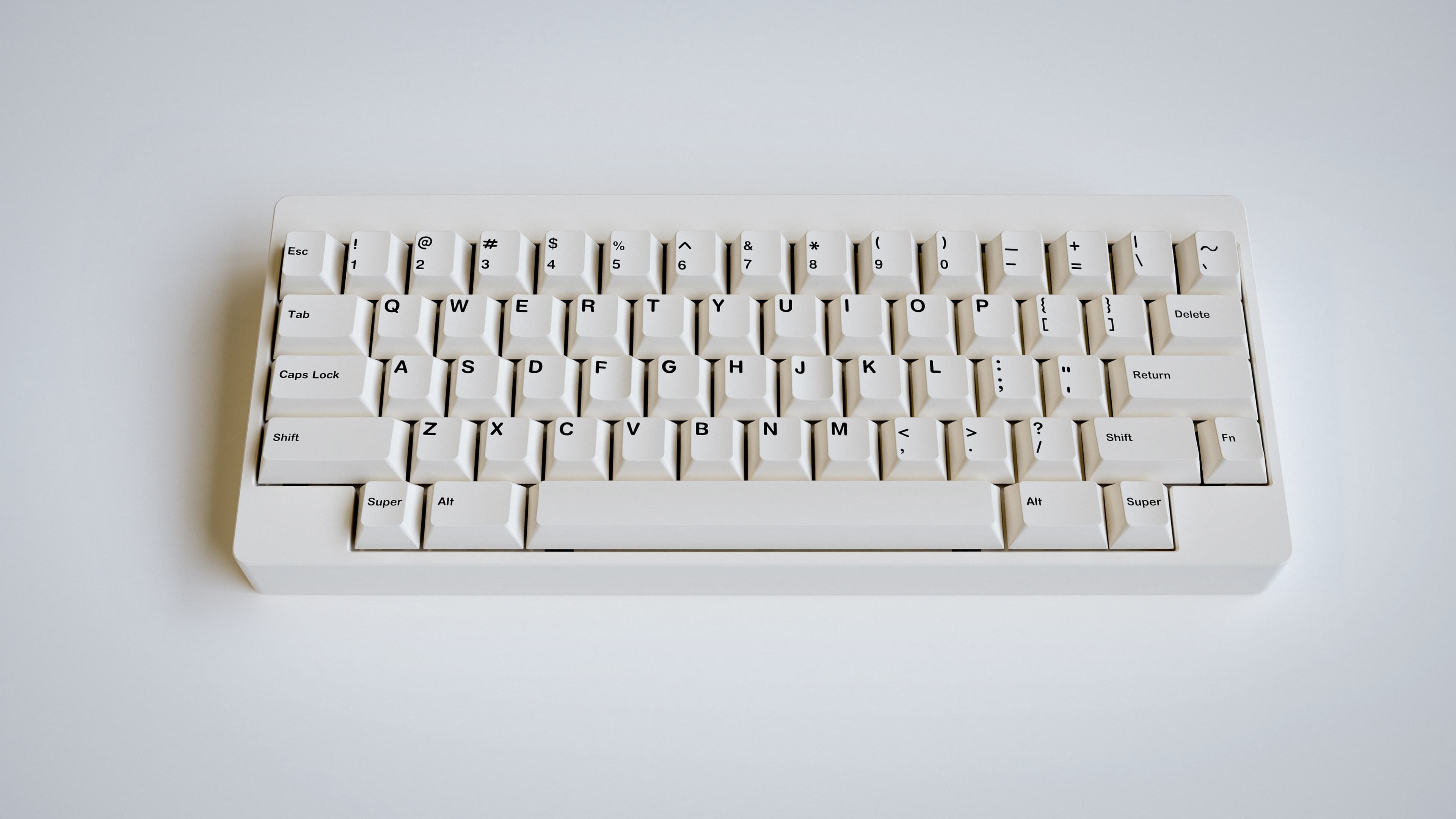 GMK Minimal on the Milk keyboard