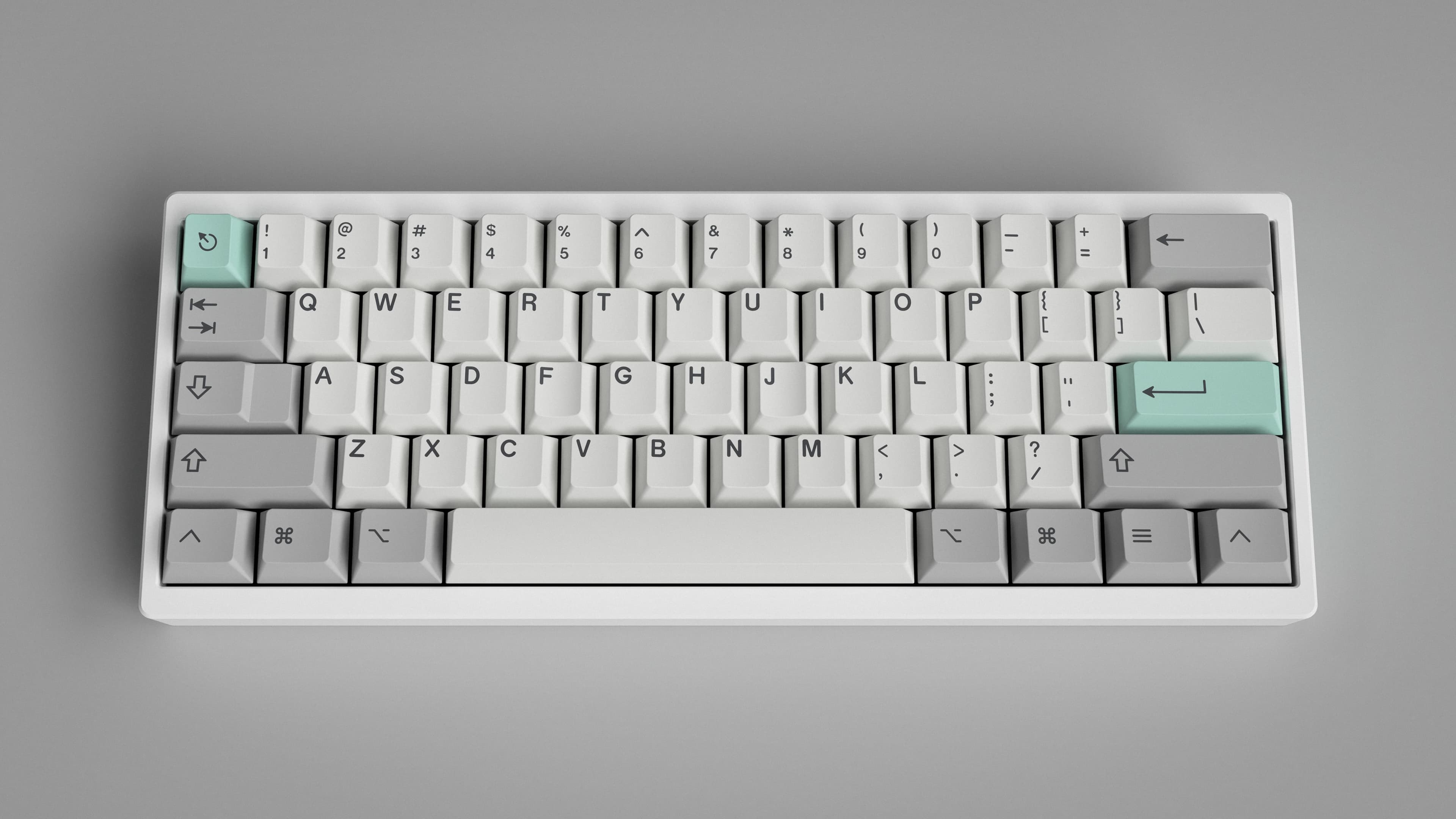 GMK Modern Dolch Light on the No160 keyboard
