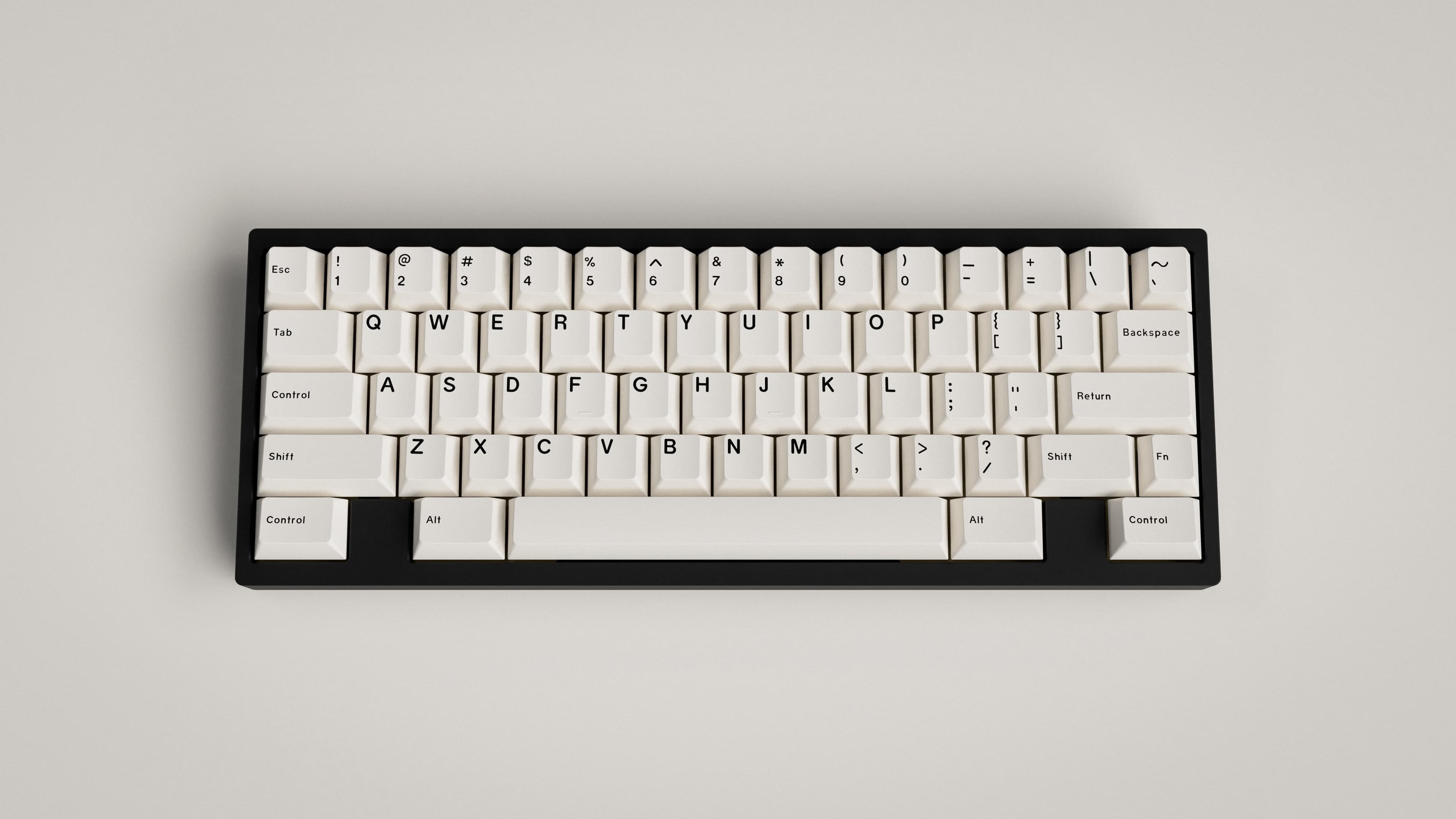 GMK Minimal on the Polaris keyboard
