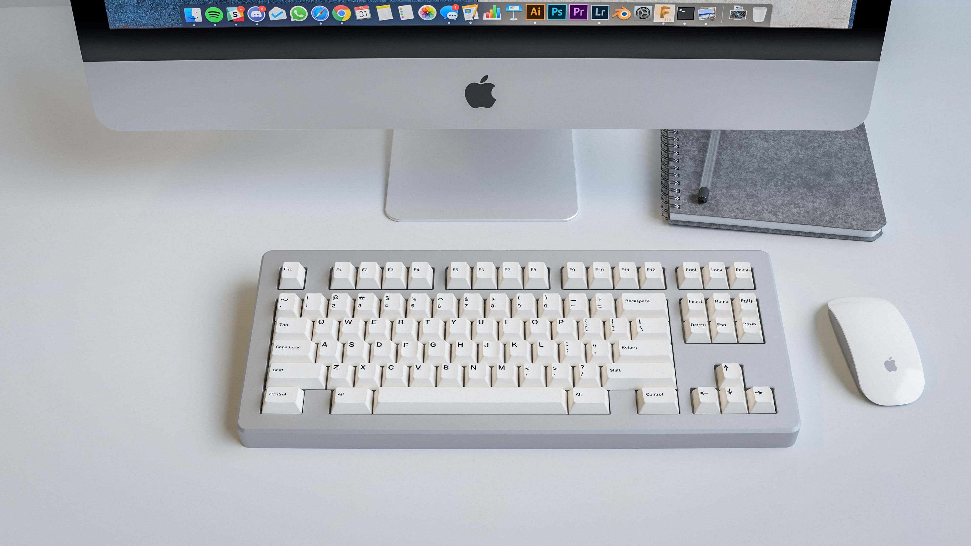 GMK Minimal on the U80 keyboard