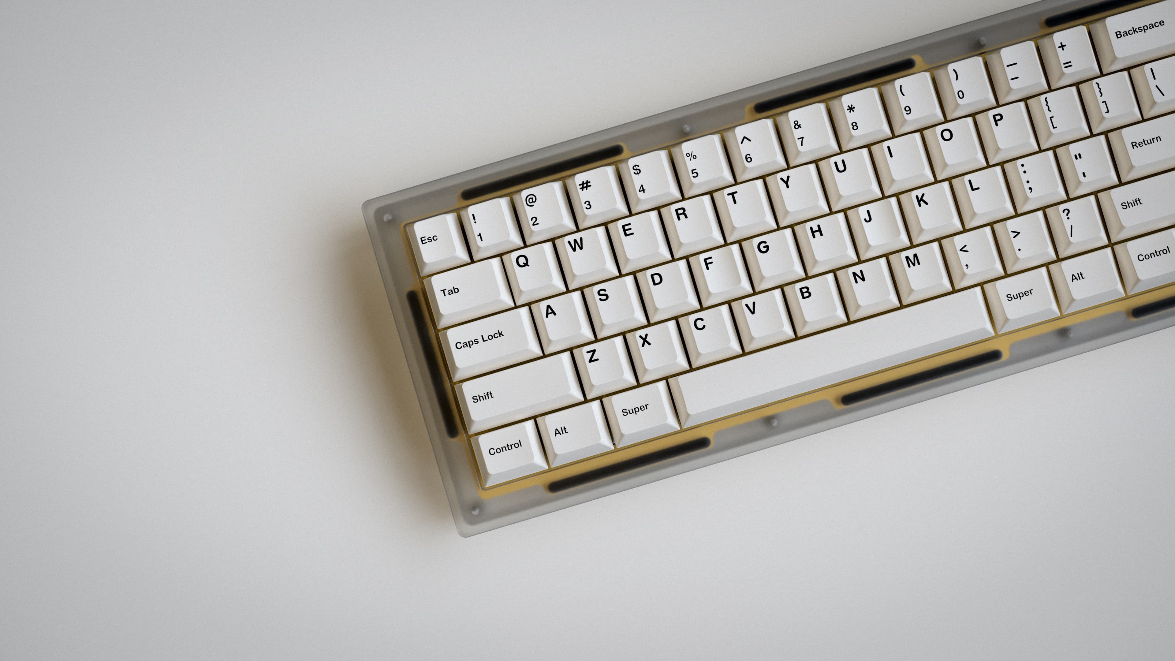 GMK Minimal on the Volcano keyboard