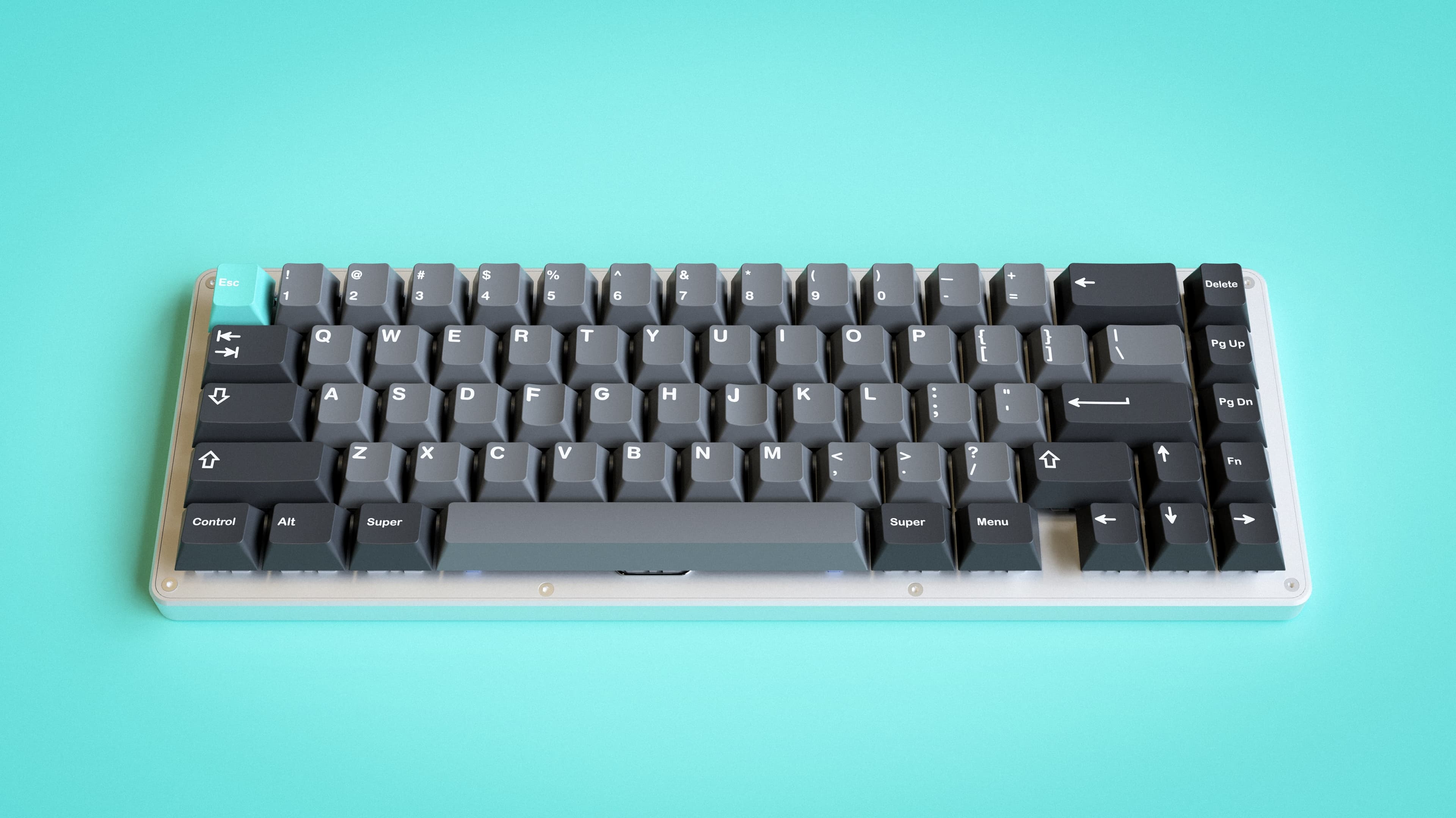 GMK Modern Dolch on the Whitefox keyboard