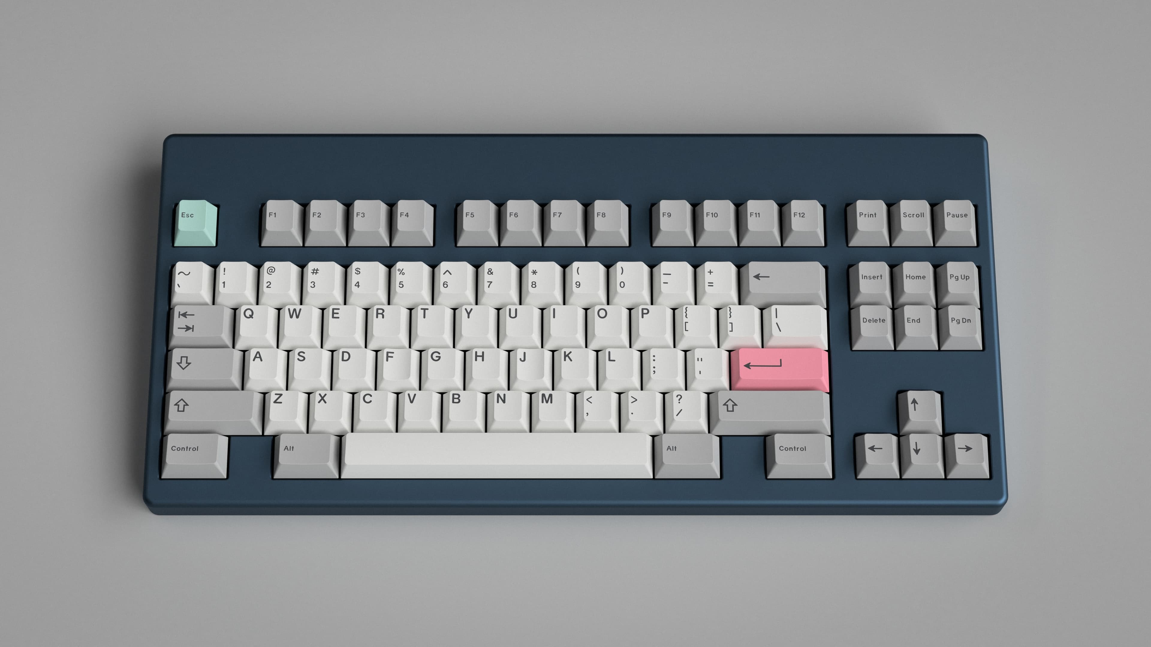 GMK Modern Dolch Light on the XRF keyboard