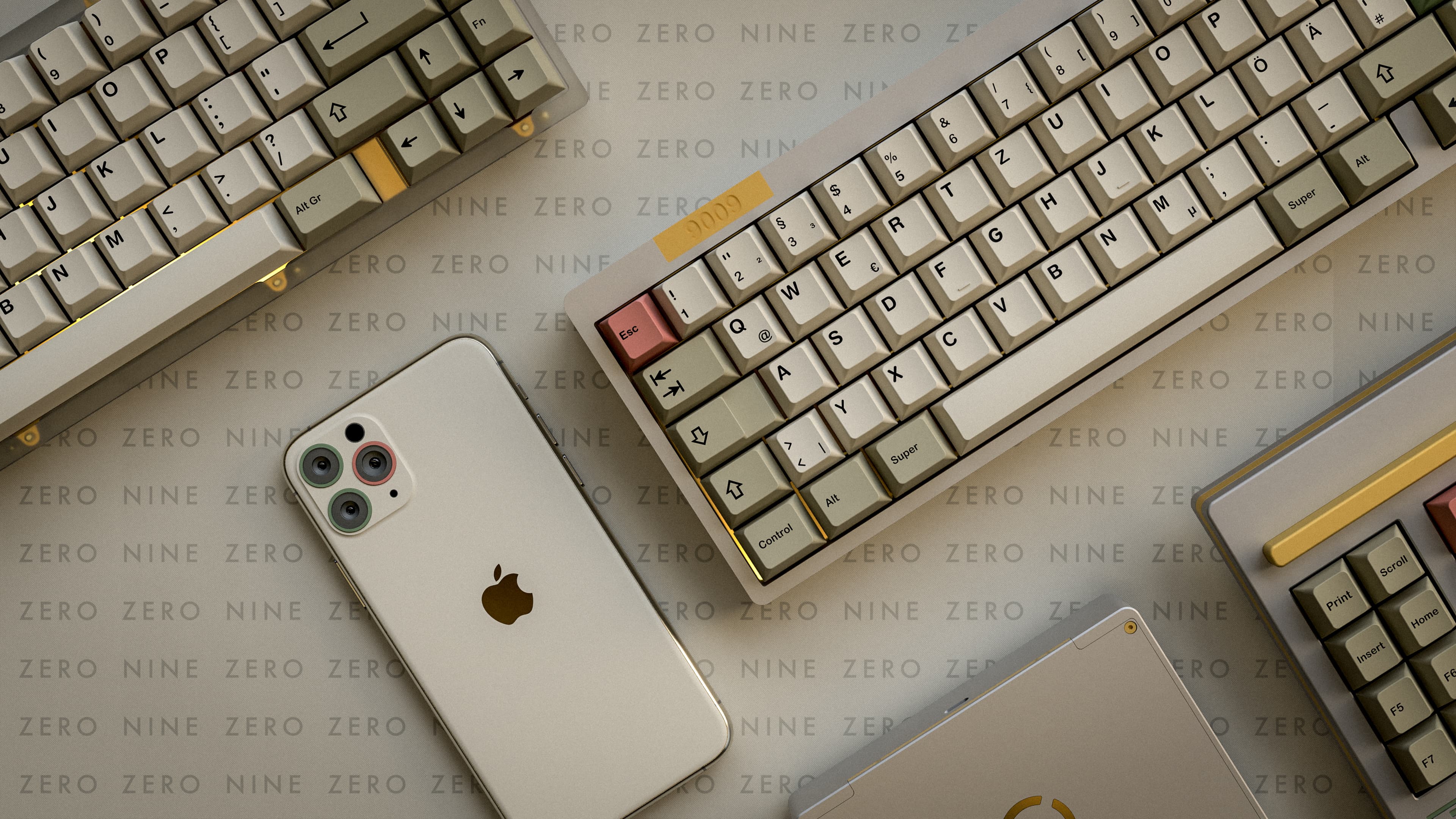 GMK 9009 R3 on the Anzee keyboard