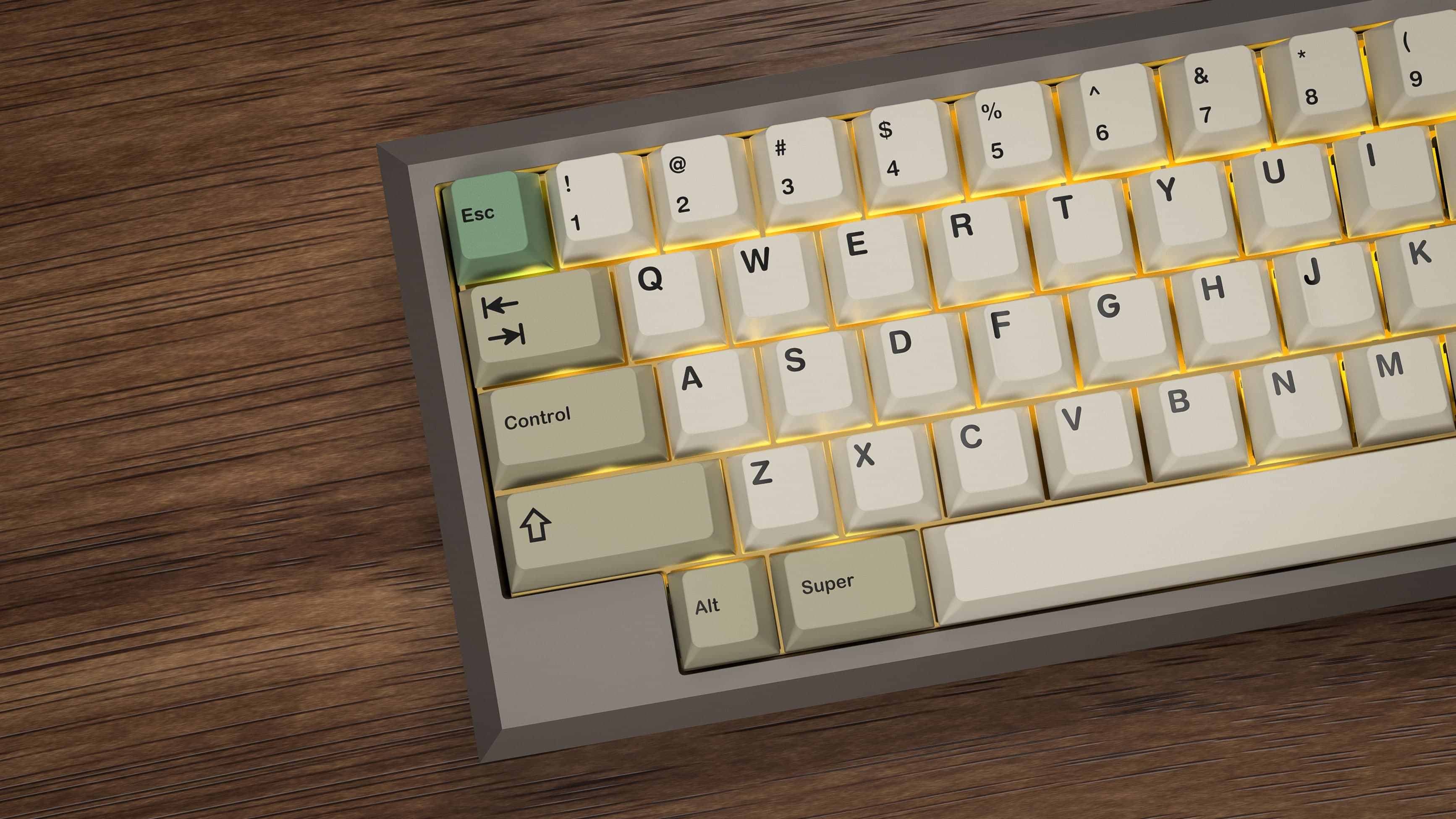 GMK 9009 on the Fjell keyboard
