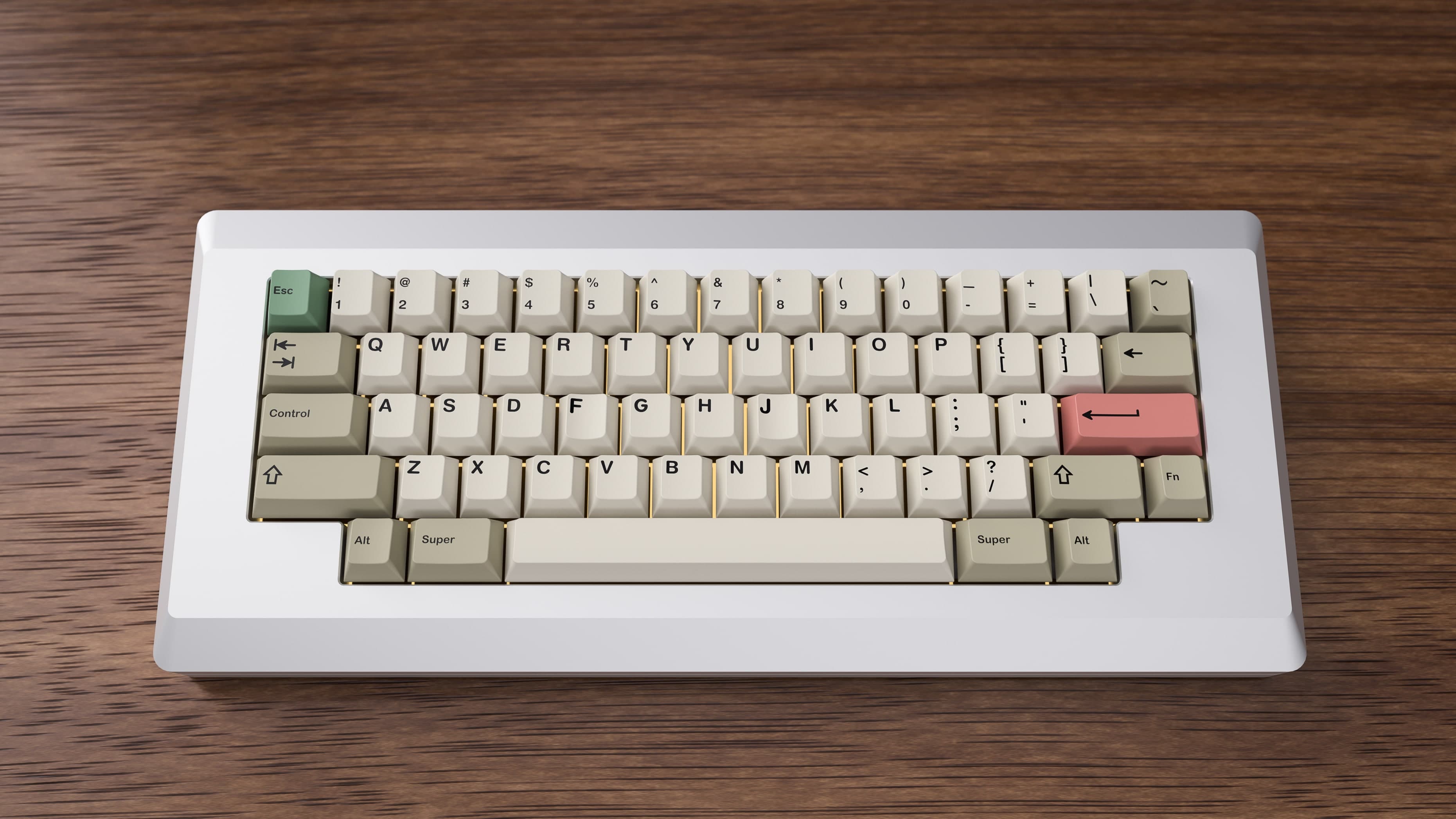 GMK 9009 on the M0110 keyboard