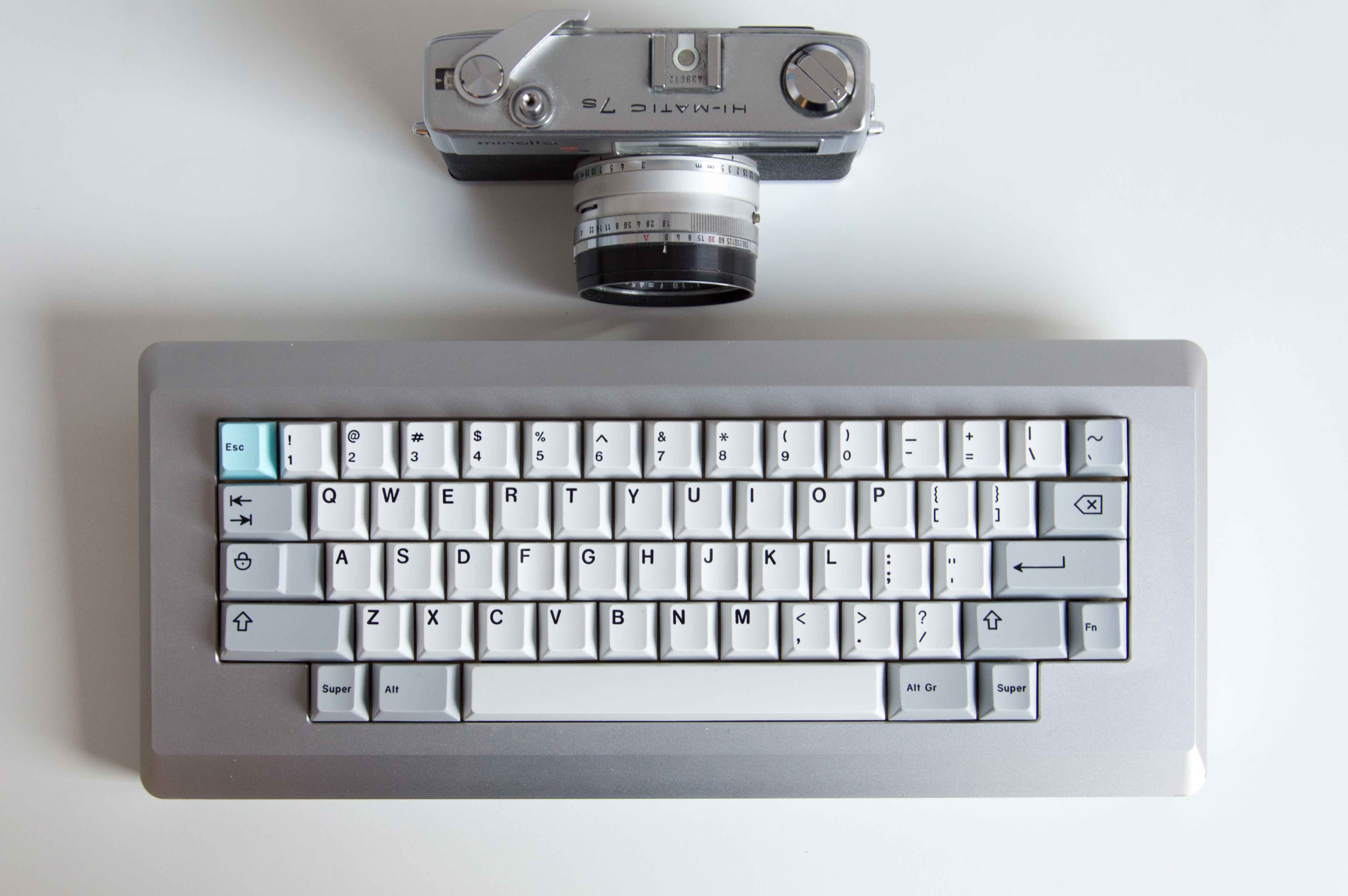 Picture of the top of the M0110 prototype